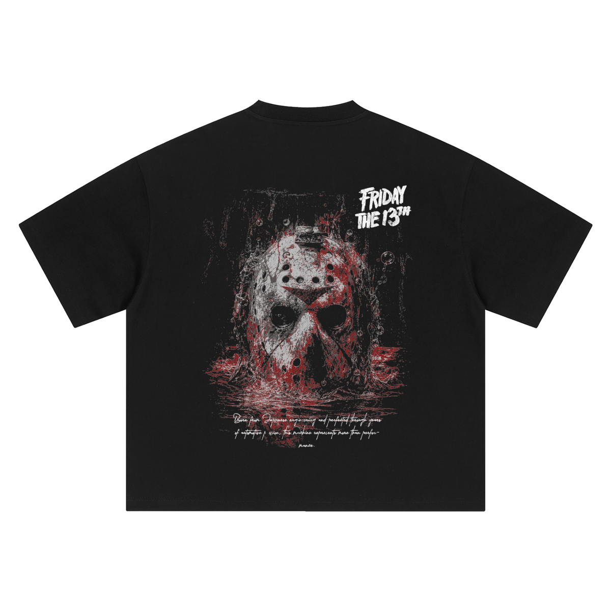 Friday 13th | 400 GSM Boxy Oversized T-Shirt| ILYRIANEDGE