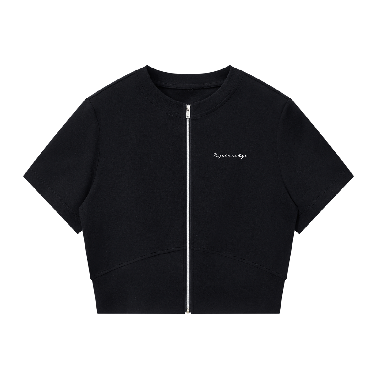 Primitive Instinct | Full Zip Crop T-Shirt | ILYRIANEDGE