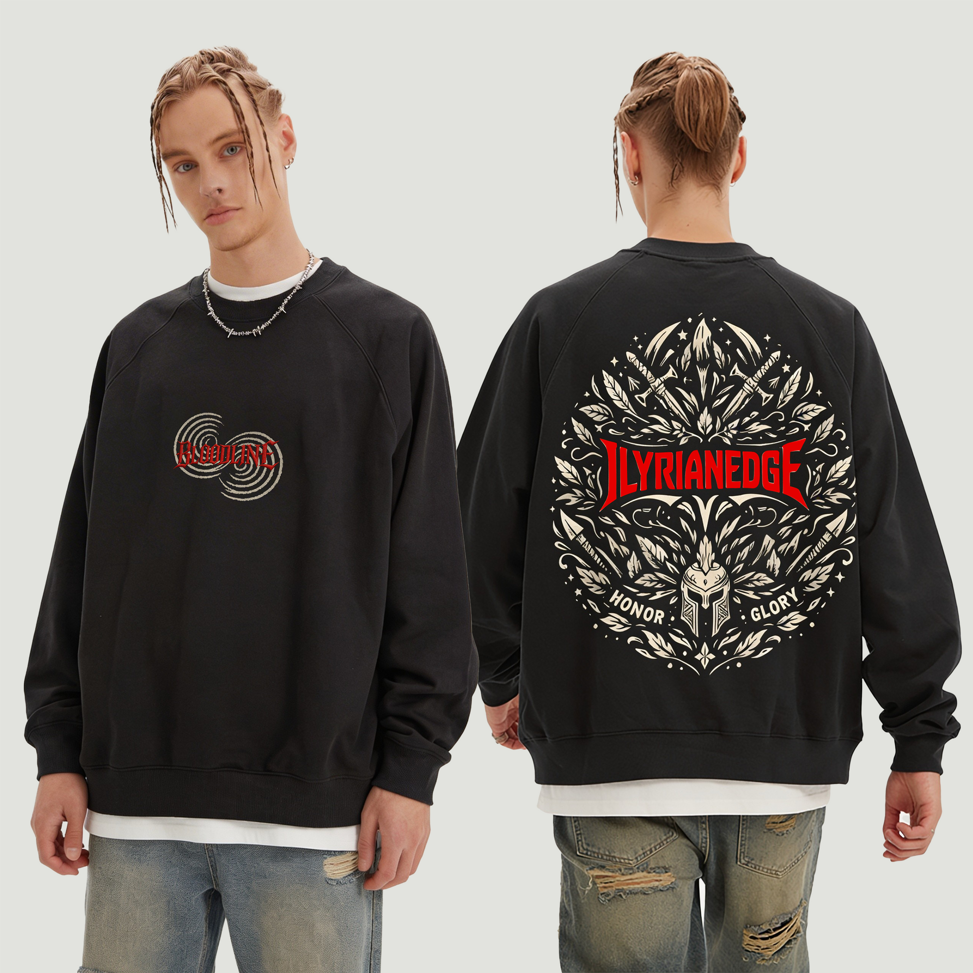 ILY Bloodline | Brushed Fleece Sweatshirt | ILYRIANEDGE
