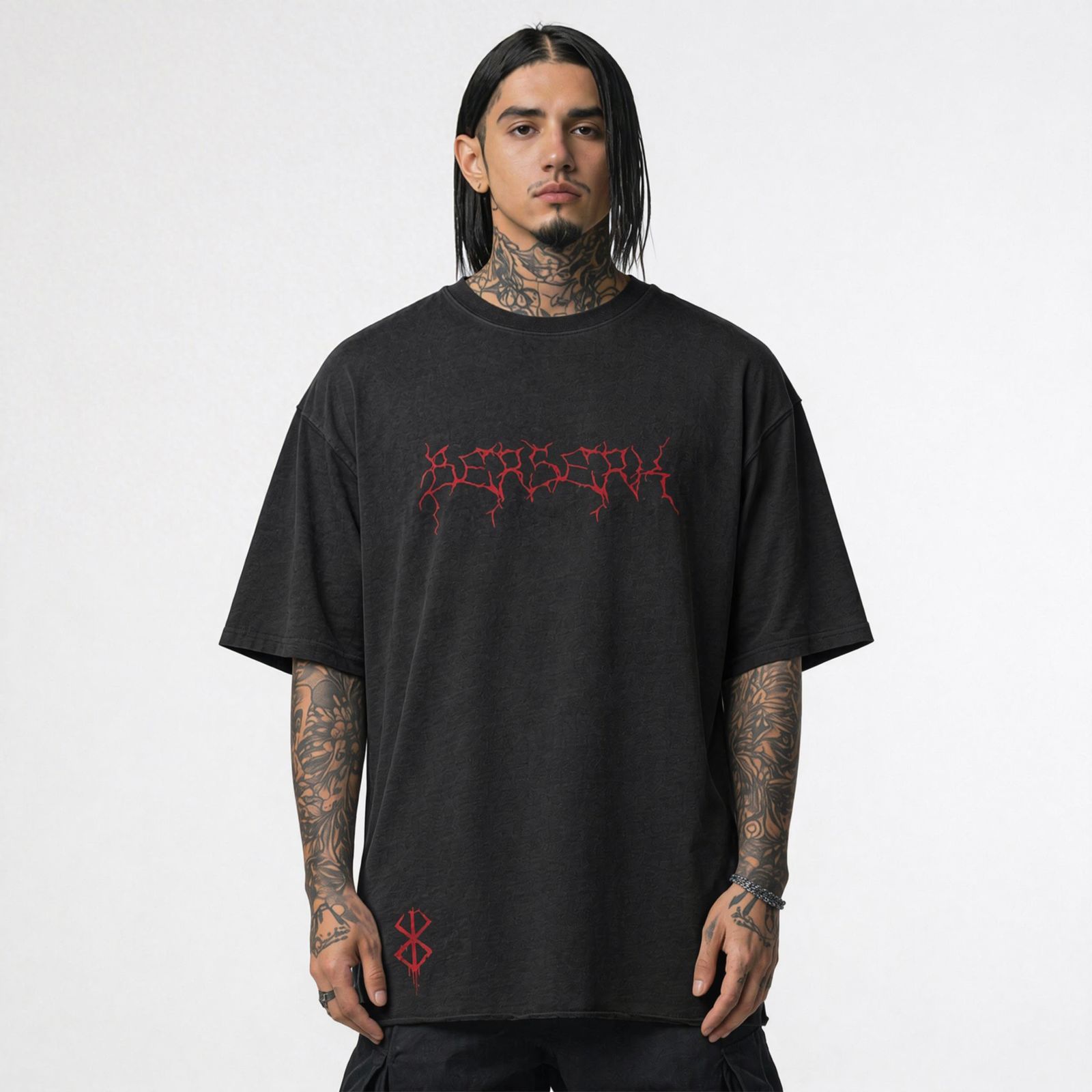 Berserk | Raw Hem T-Shirt | ILYRIANEDGE