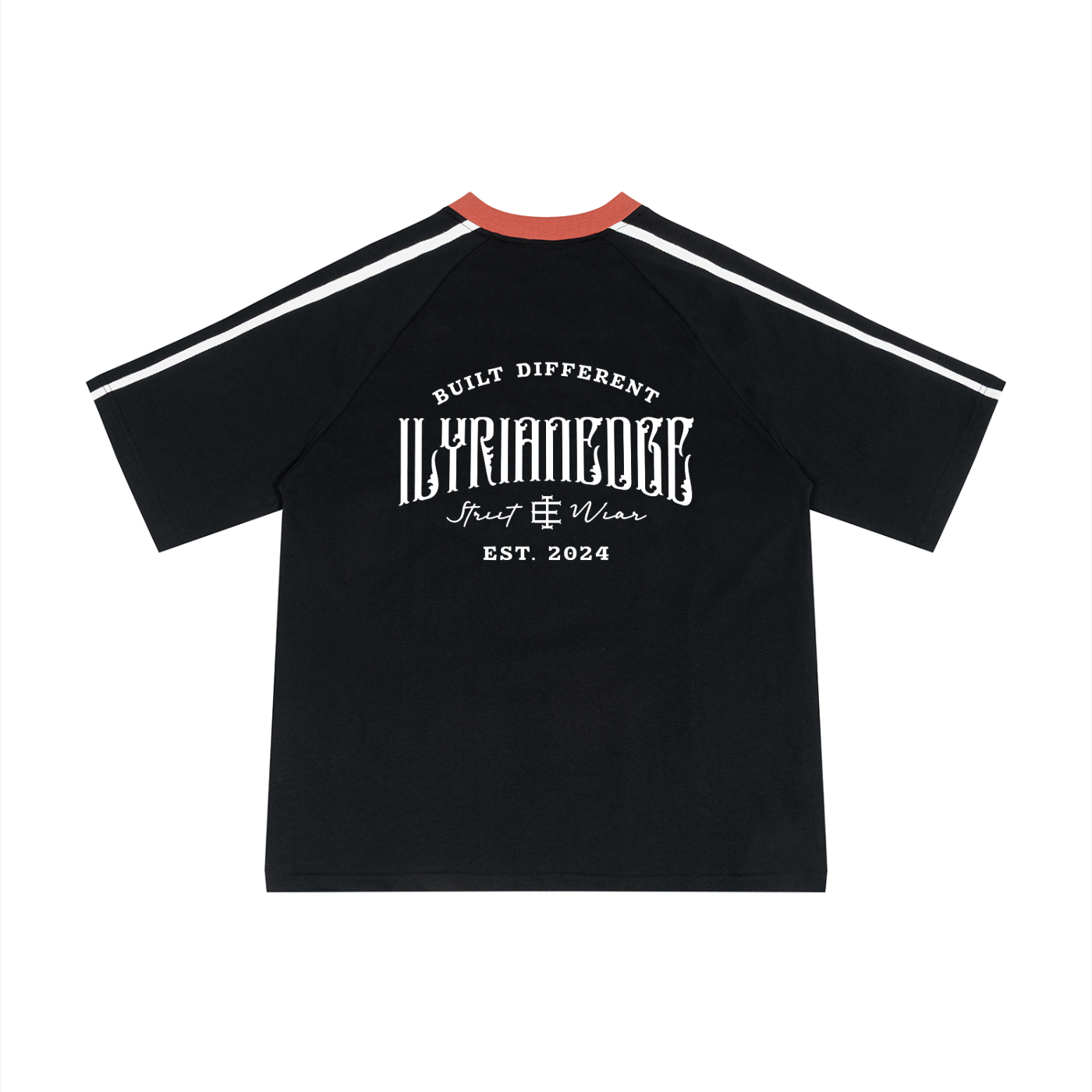 Legacy League V-Neck T-Shirt | Color Block Streetwear Tee | ILYRIANEDGE