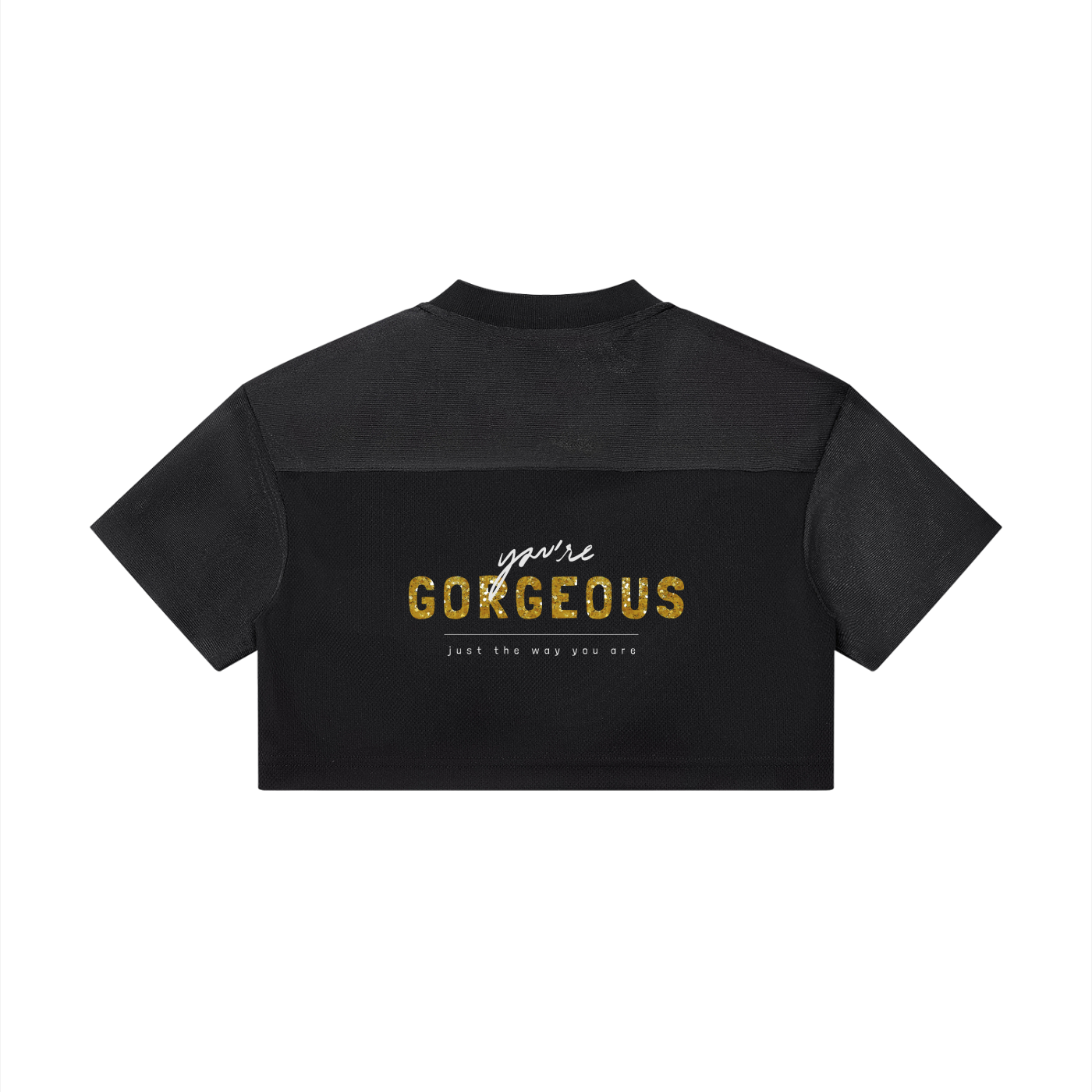 Gorgeous | Cropped V-Neck Jersey | ILYRIANEDGE
