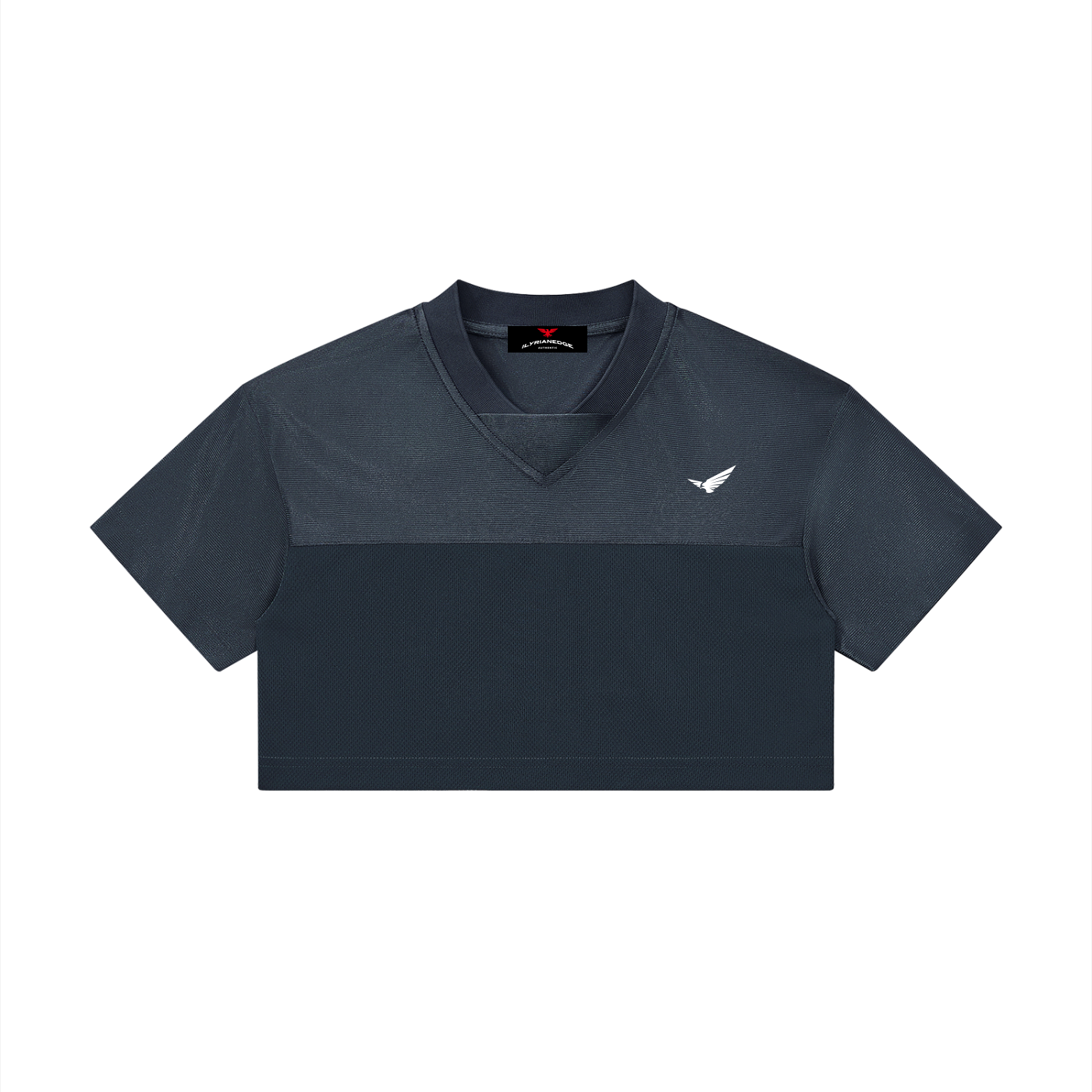 Gorgeous | Cropped V-Neck Jersey | ILYRIANEDGE
