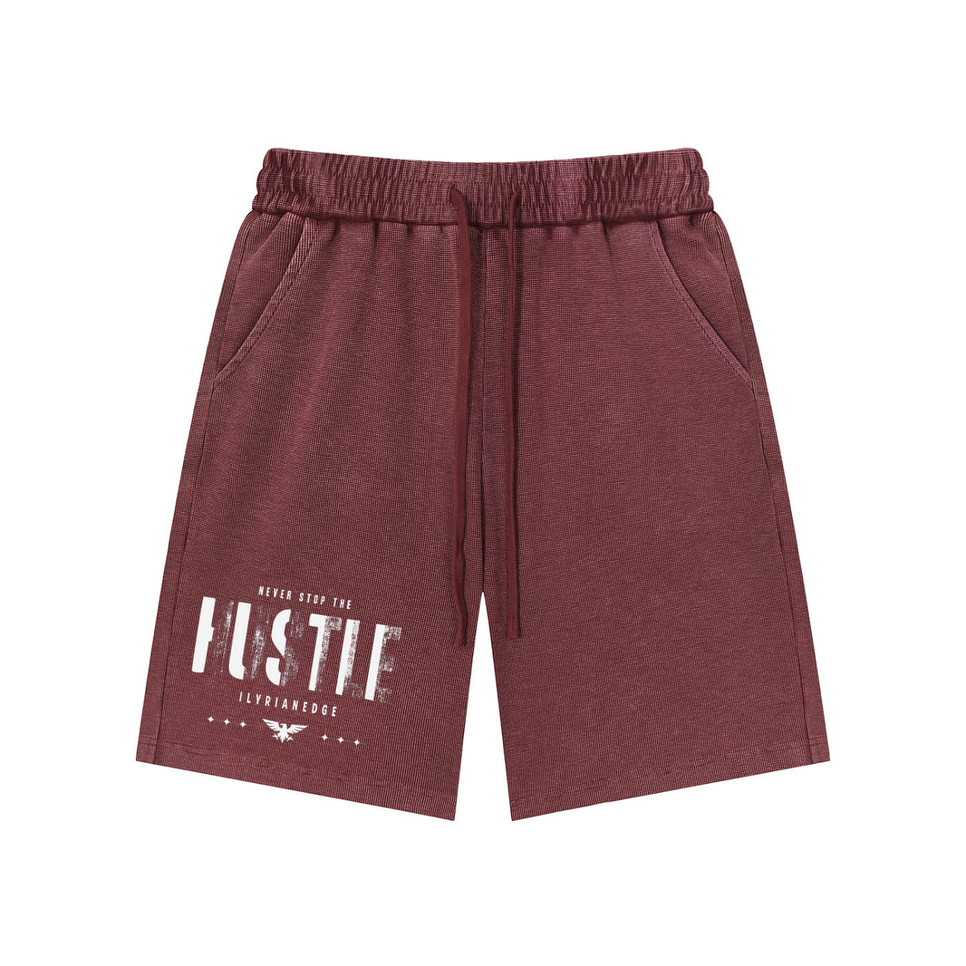 Hustle | Mineral Wash Waffle Knit Short | ILYRIANEDGE