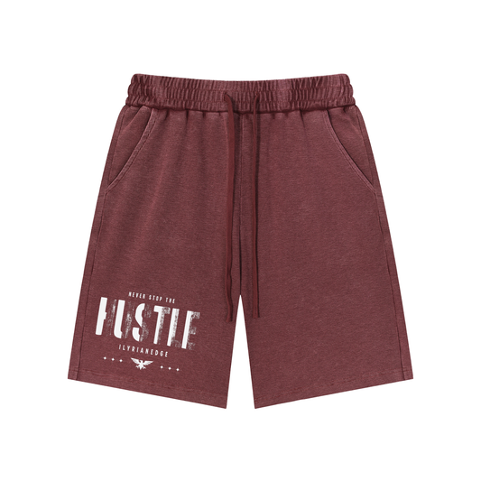 Hustle | Mineral Wash Waffle Knit Short | ILYRIANEDGE