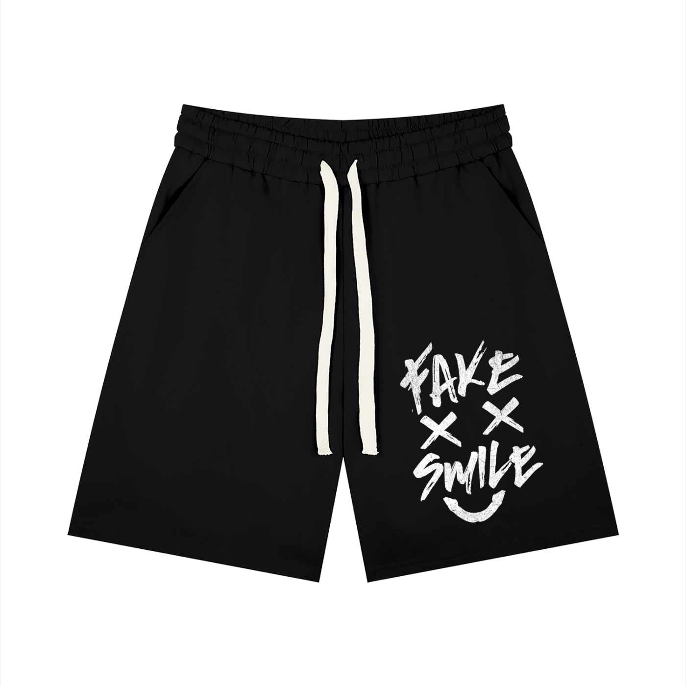 Fake Smile | Heavyweight Drawstring Shorts  | ILYRIANEDGE