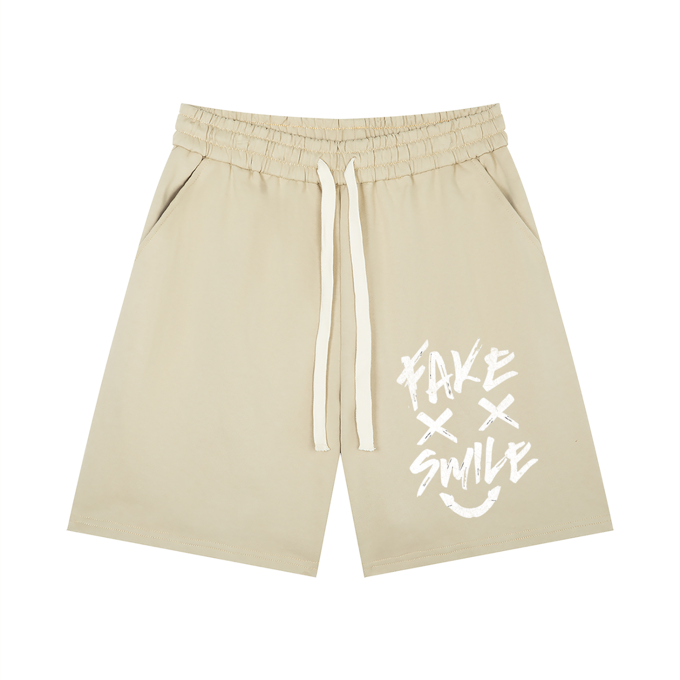 Fake Smile | Heavyweight Drawstring Shorts  | ILYRIANEDGE