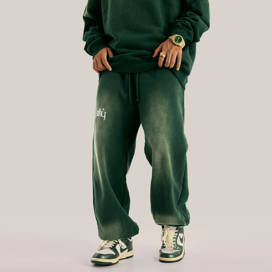 Ily Joggers - 400GSM Unisex Super Heavyweight Sun Faded Sweatpants