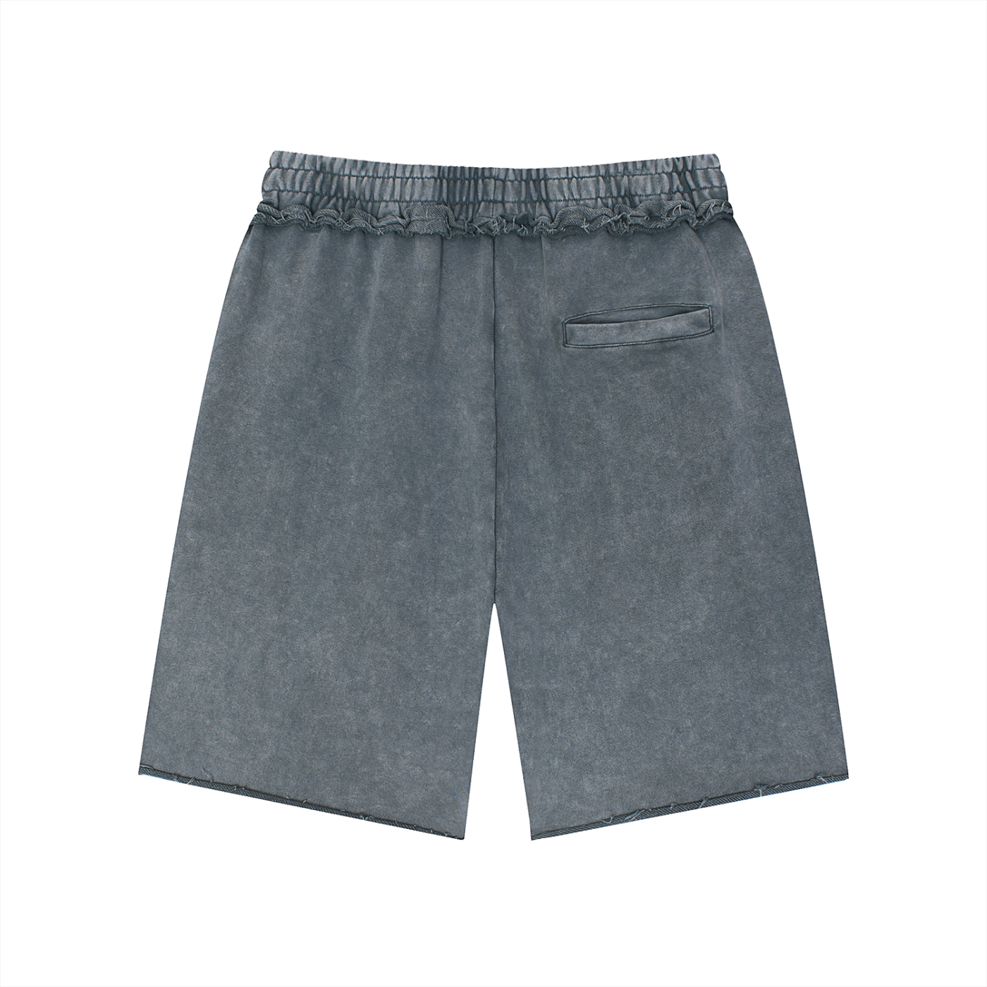 Outlaw | Mineral Wash Raw Edge Shorts | ILYRIANEDGE