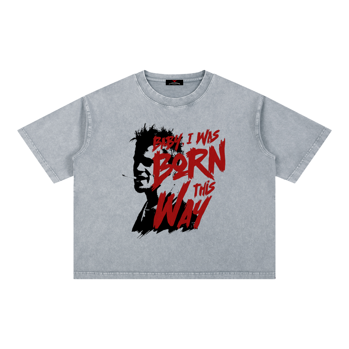 Fight Club  | Vintage Mineral Wash Boxy T-Shirt | ILYRIANEDGE