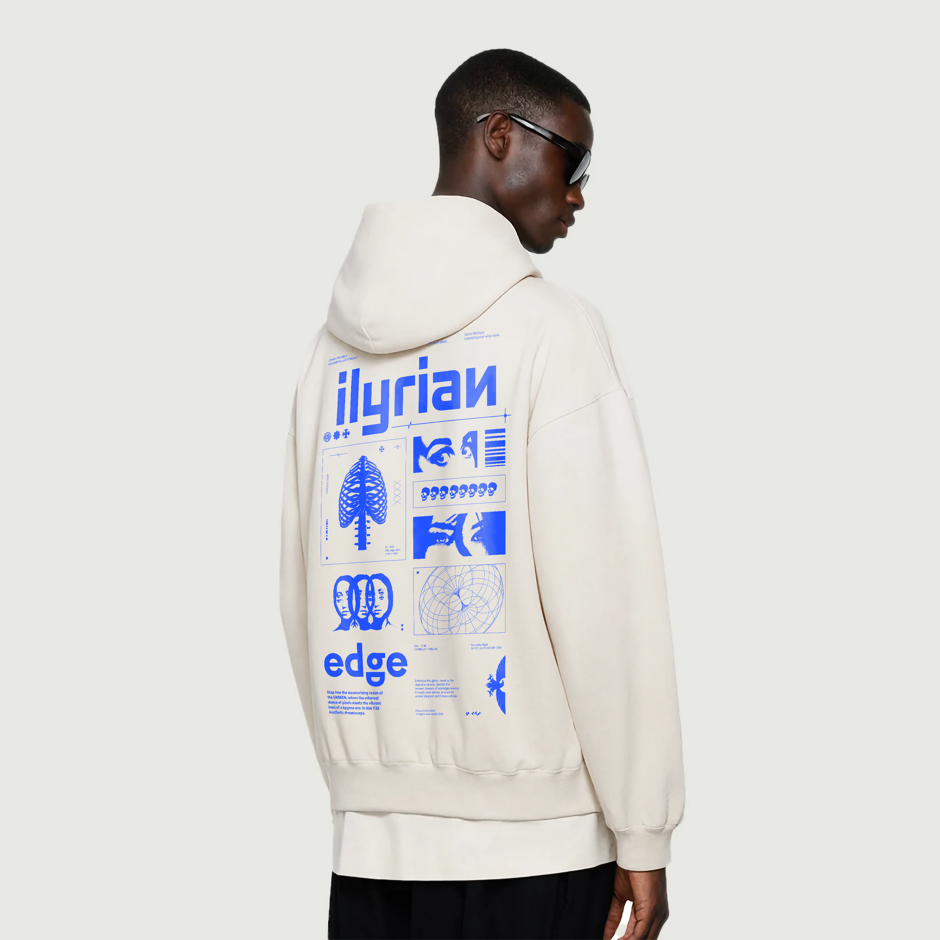 Unseen | Sun-Faded Boxy Hoodie | ILYRIANEDGE