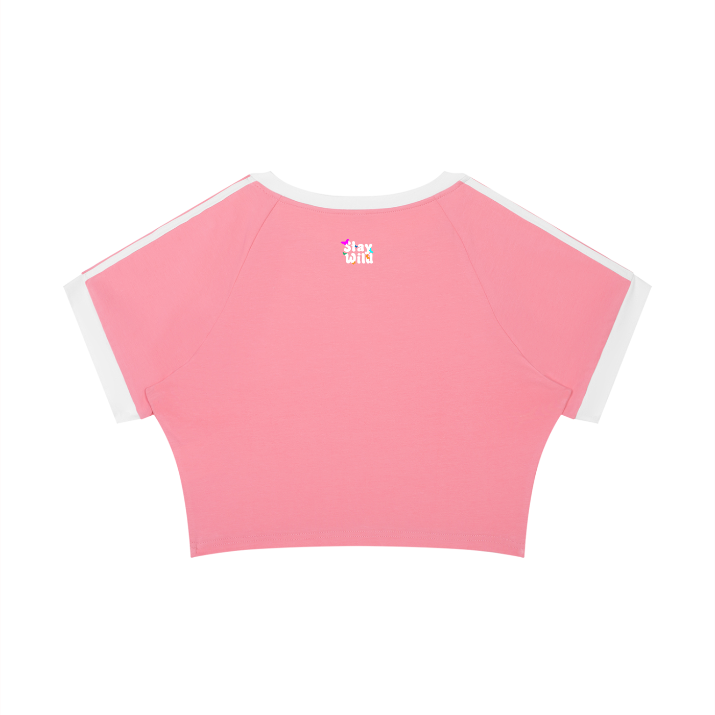 Stay Wild | Sporty Streetwear Crop Tee | ILYRIANEDGE