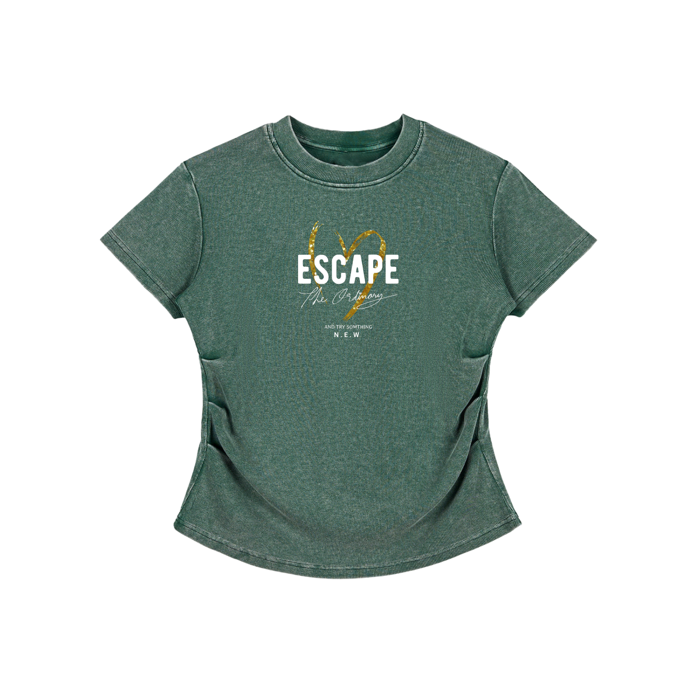Escape | Vintage Washed Bodycon Tee | ILYRIANEDGE