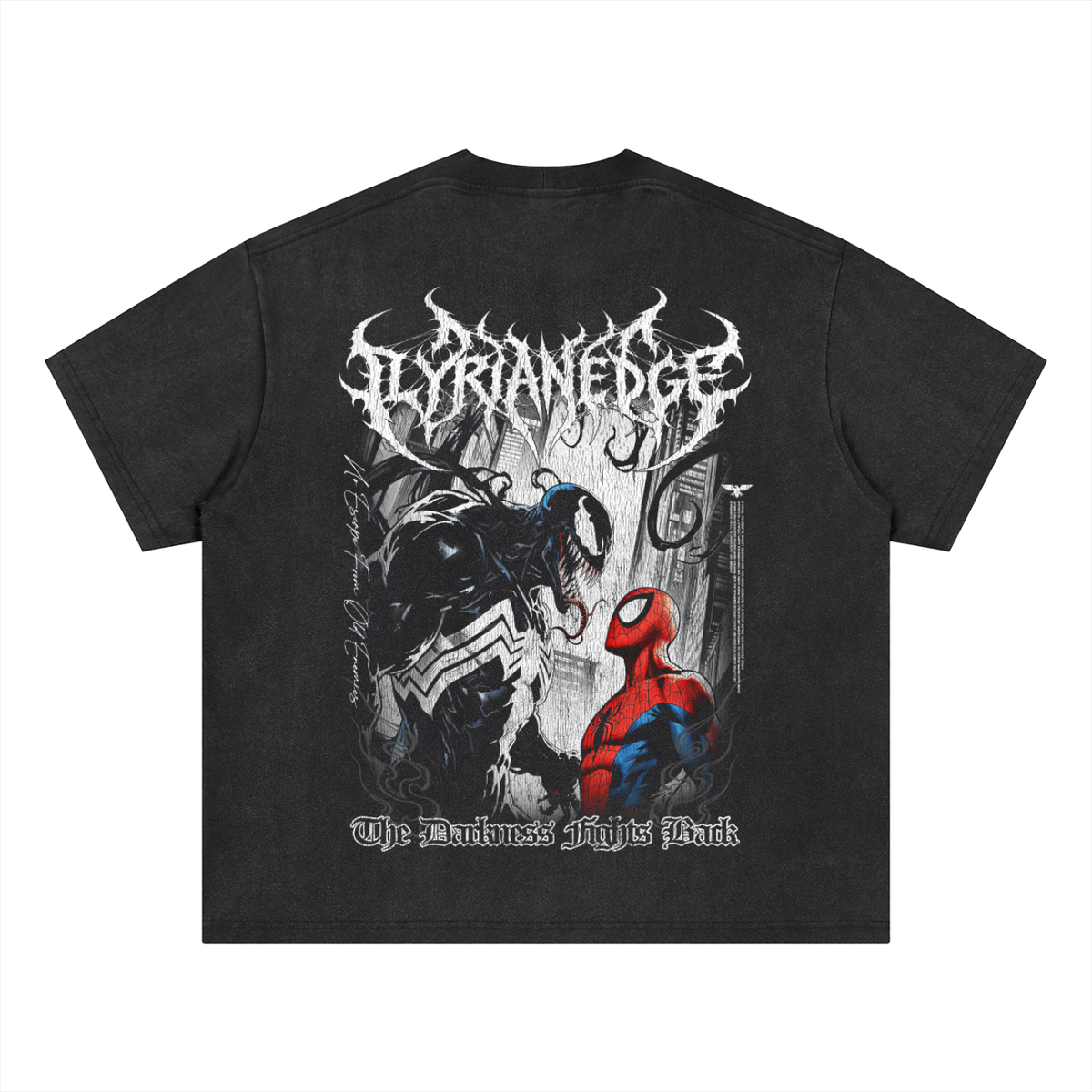 Symbiotic Rage | 260GSM Vintage Wash Boxy T-Shirt | ILYRIANEDGE