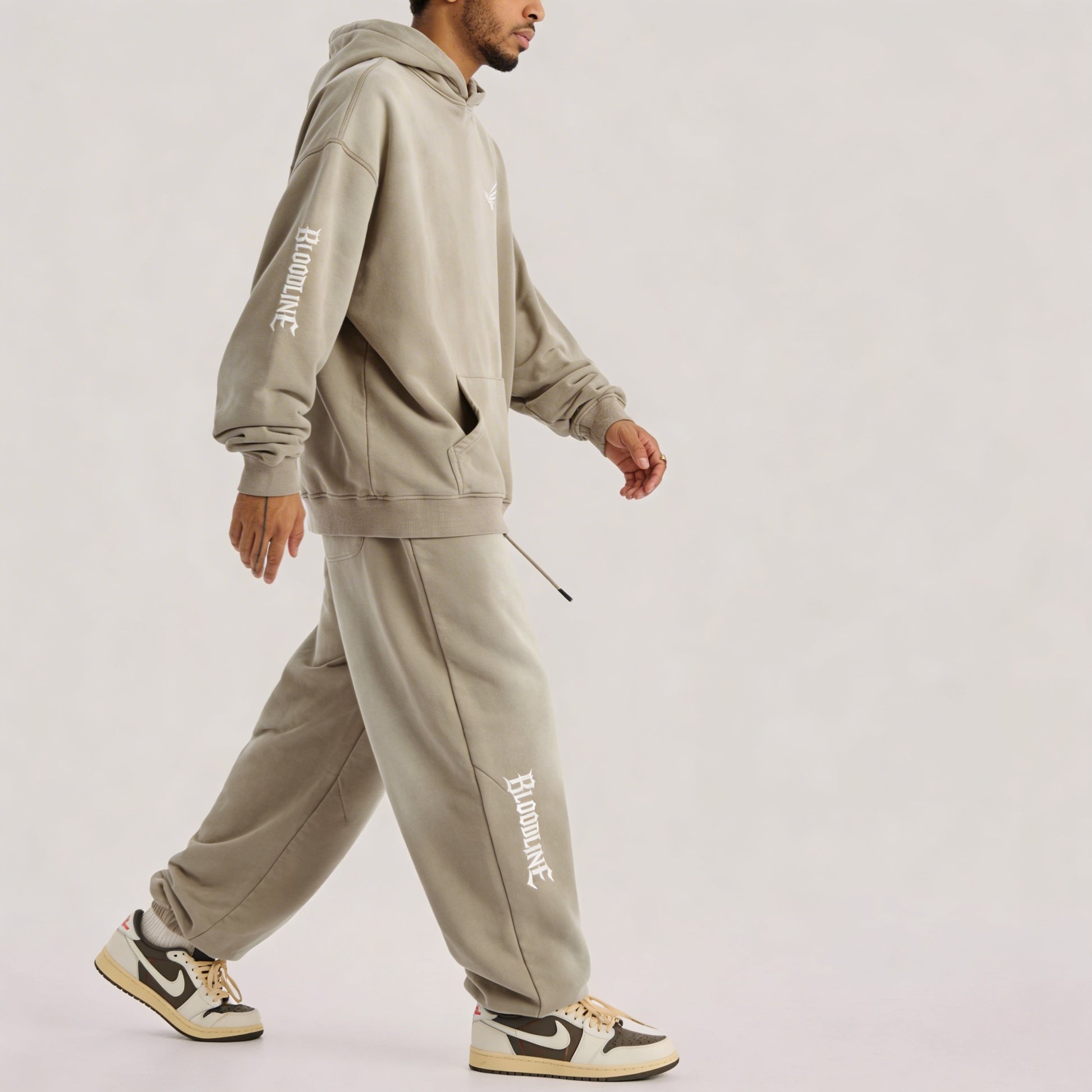 Bloodline 2.0 - 400GSM Unisex Super Heavyweight Sun Faded Hoodie