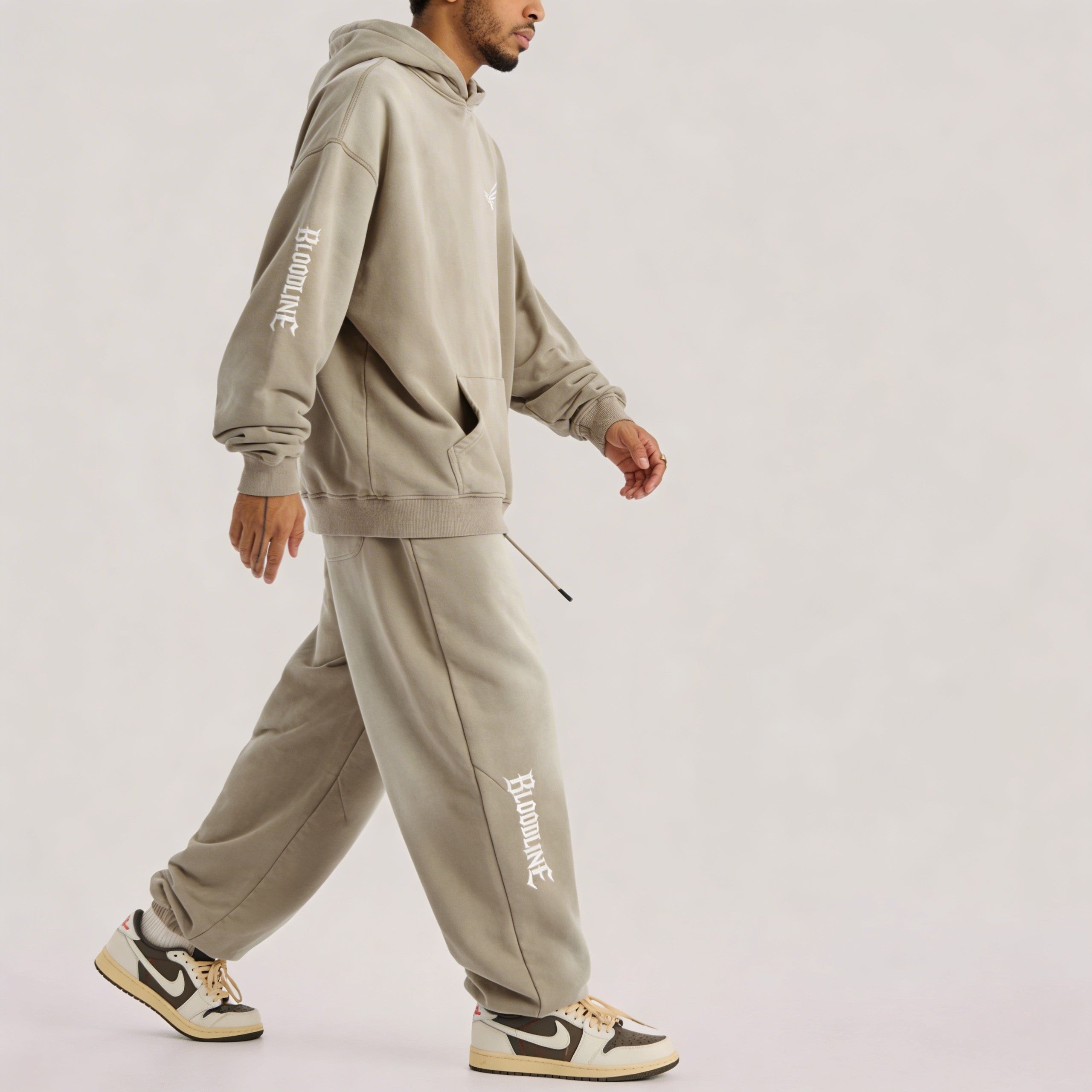 Bloodline 2.0 - 400GSM Unisex Super Heavyweight Sun Faded Hoodie