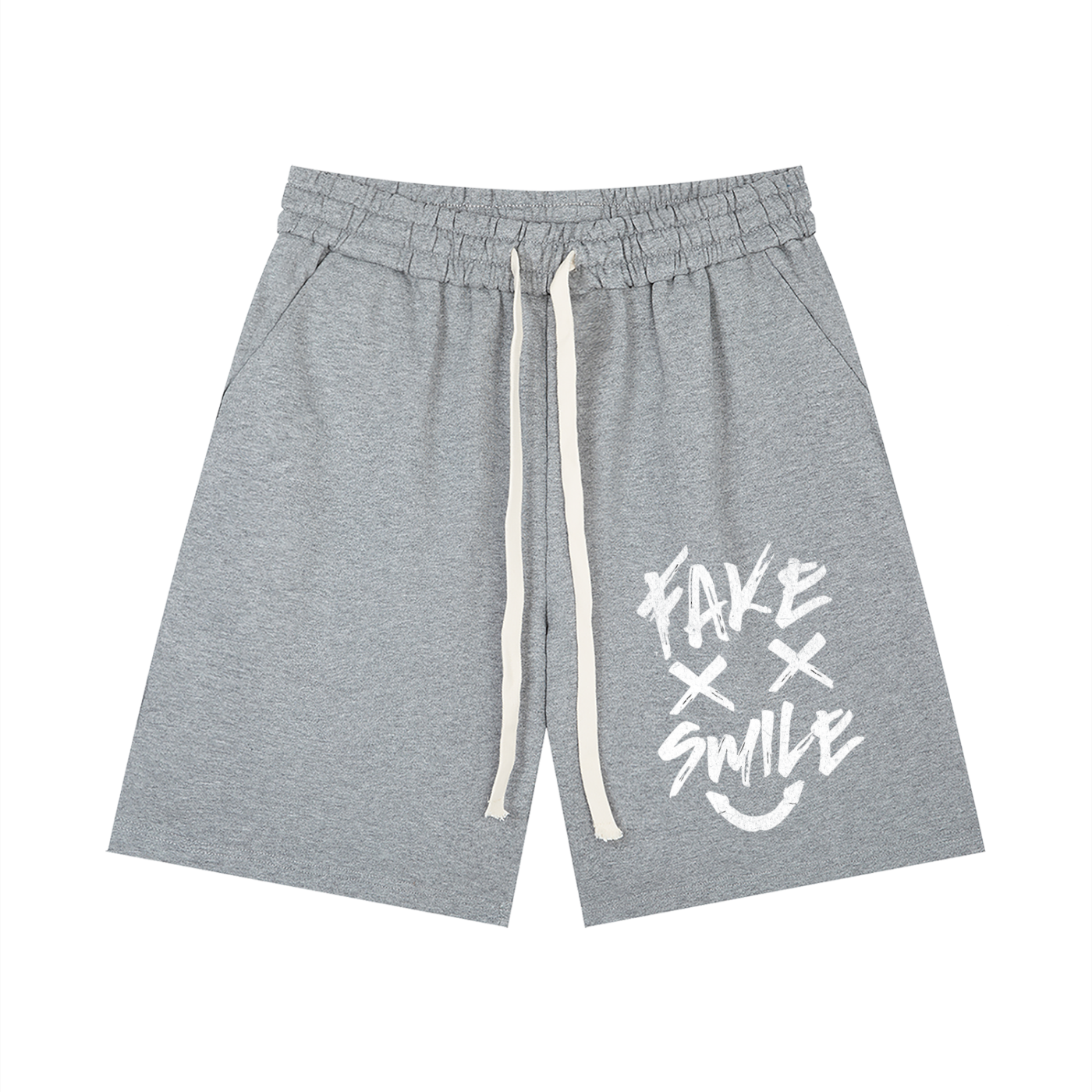 Fake Smile | Heavyweight Drawstring Shorts  | ILYRIANEDGE