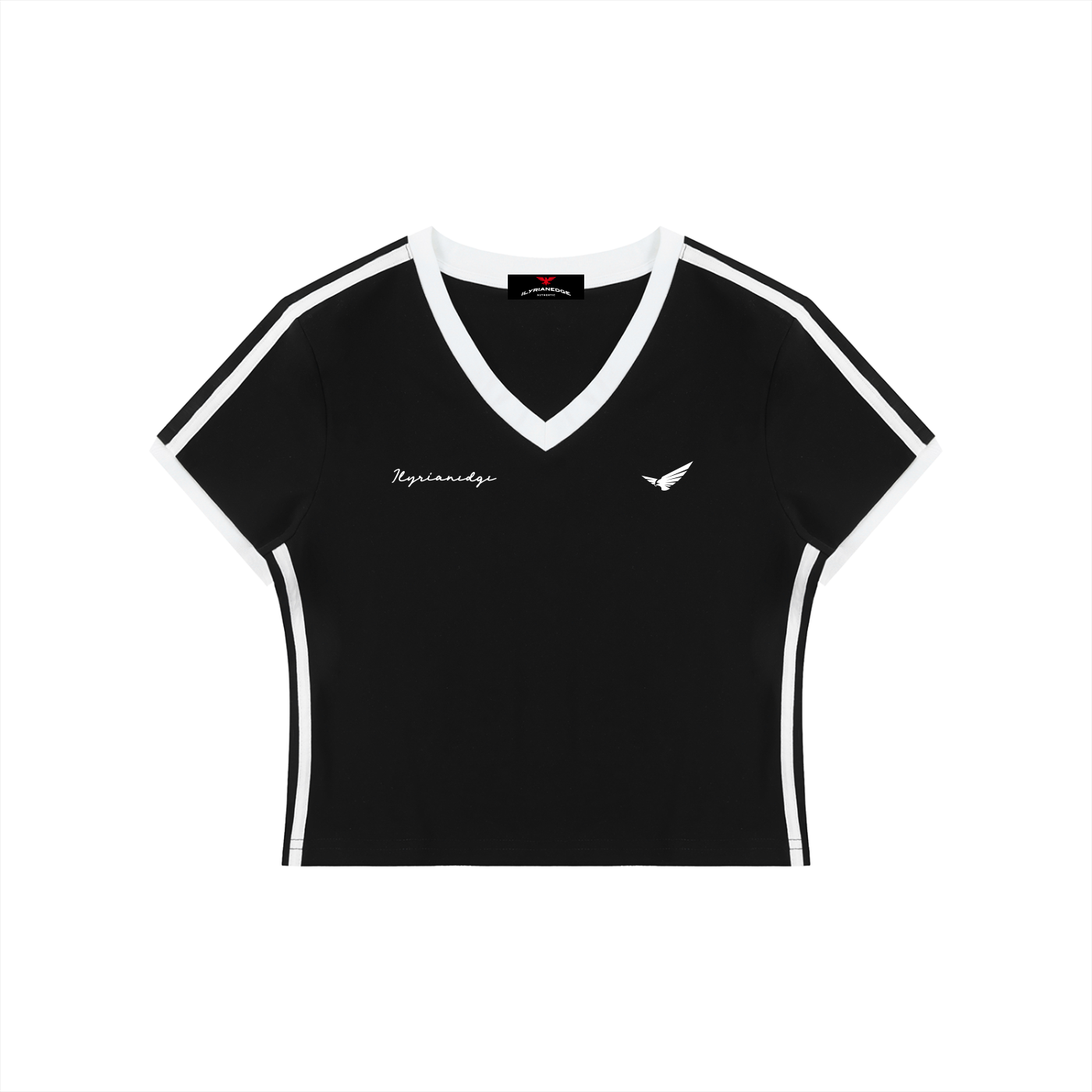 Everyday Beginnings | V-Neck Crop T-Shirt | ILYRIANEDGE