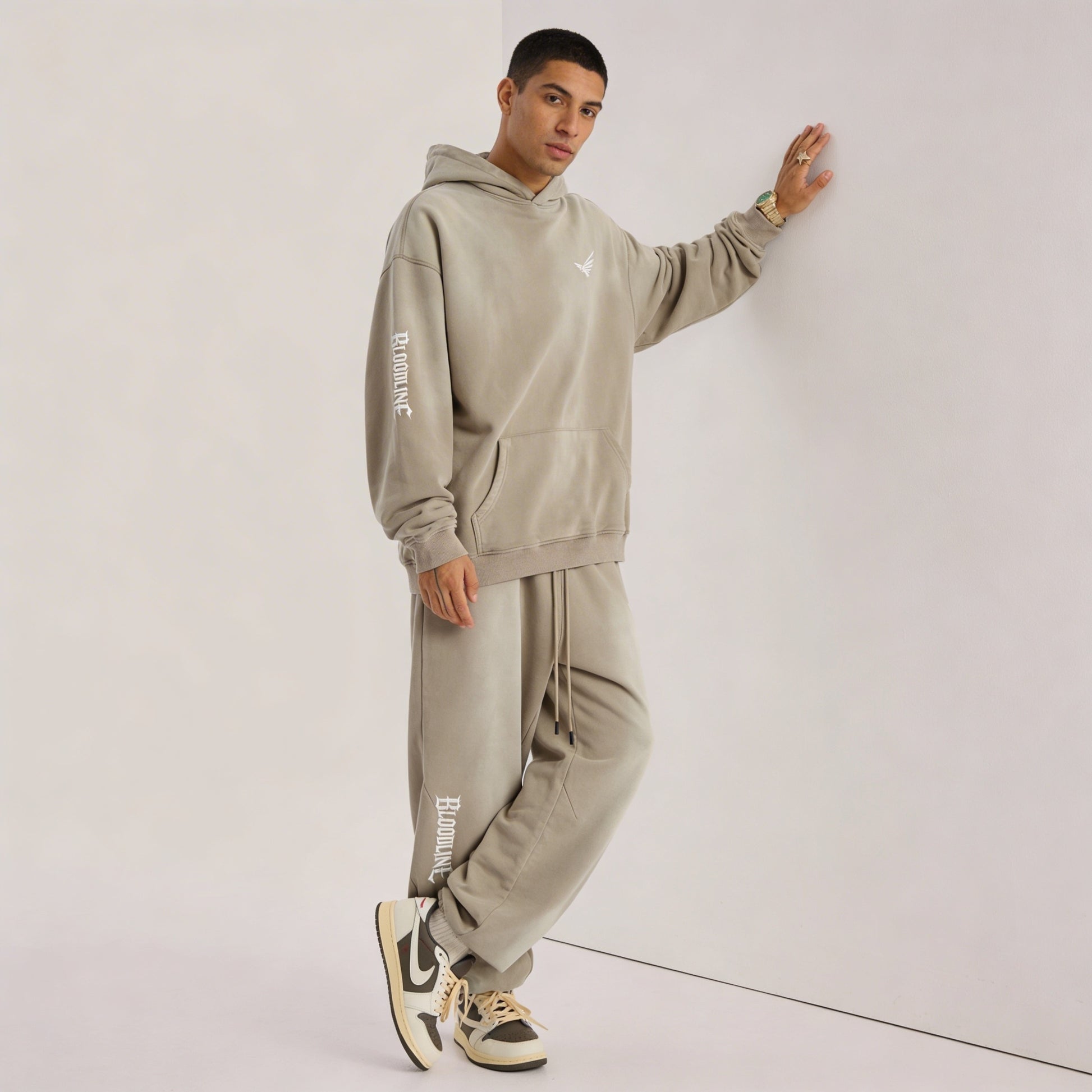 Bloodline 2.0 - 400GSM Unisex Super Heavyweight Sun Faded Hoodie