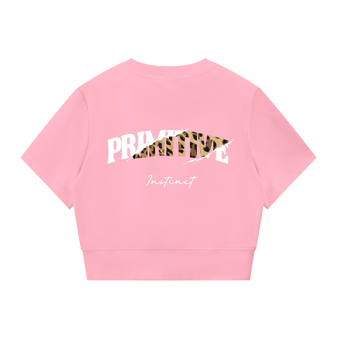 Primitive Instinct | Full Zip Crop T-Shirt | ILYRIANEDGE