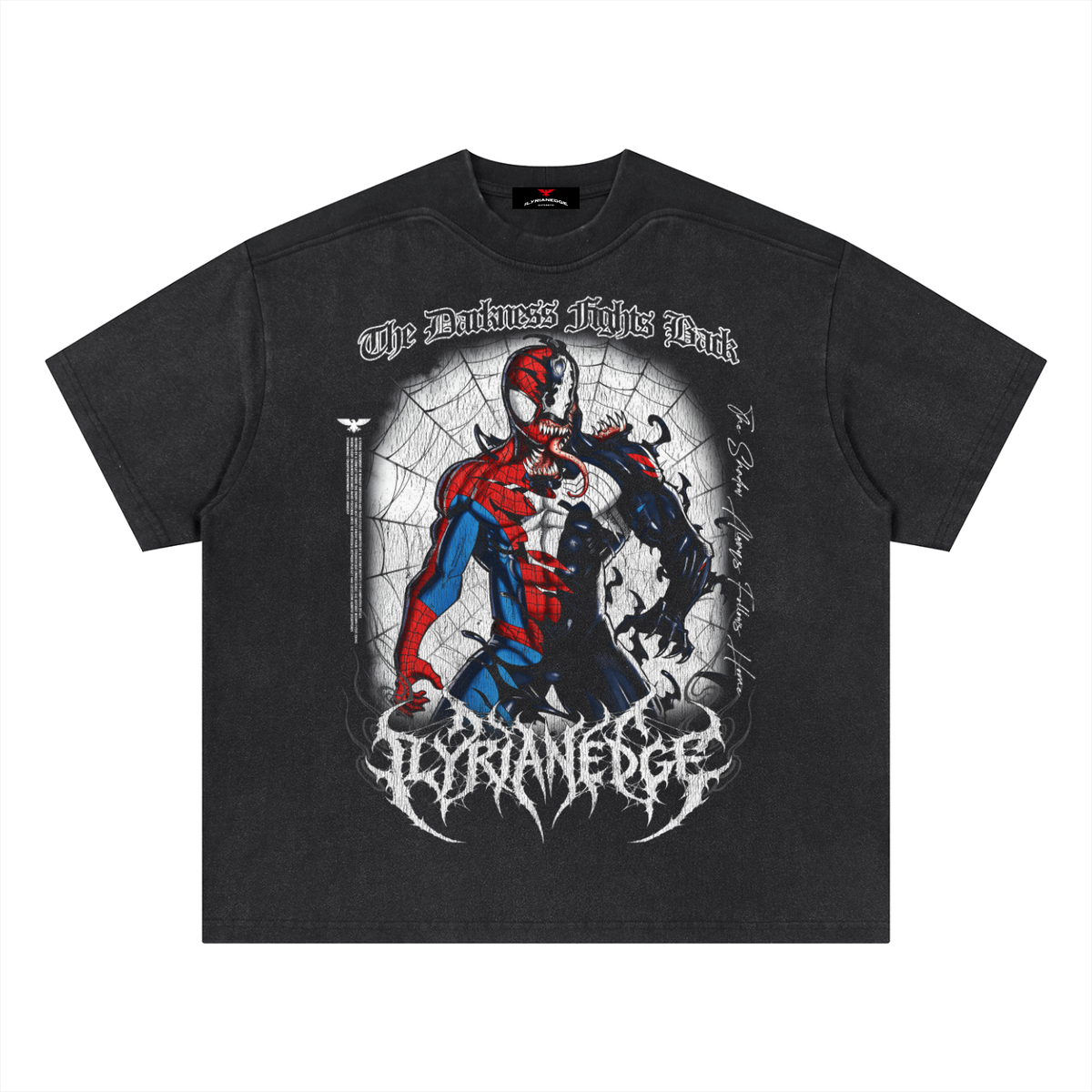 Symbiotic Rage | 260GSM Vintage Wash Boxy T-Shirt | ILYRIANEDGE