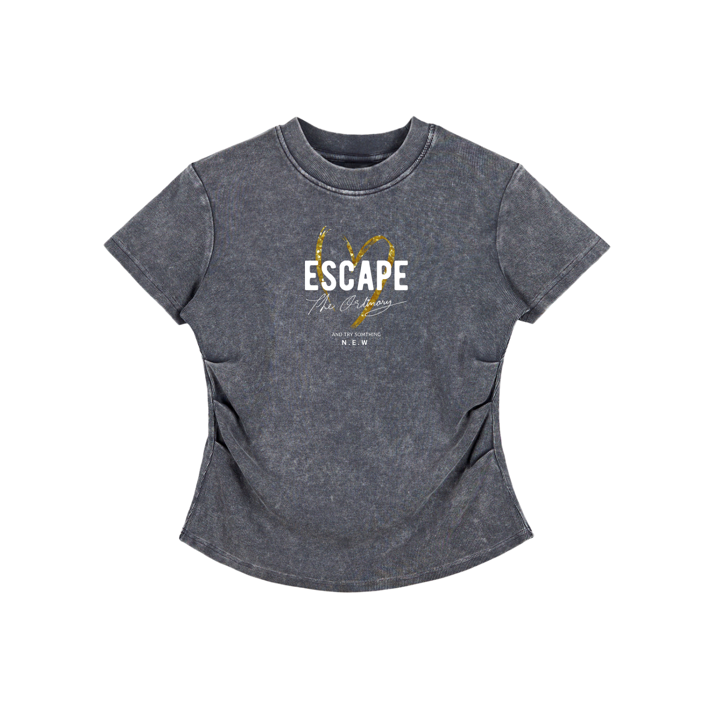 Escape | Vintage Washed Bodycon Tee | ILYRIANEDGE