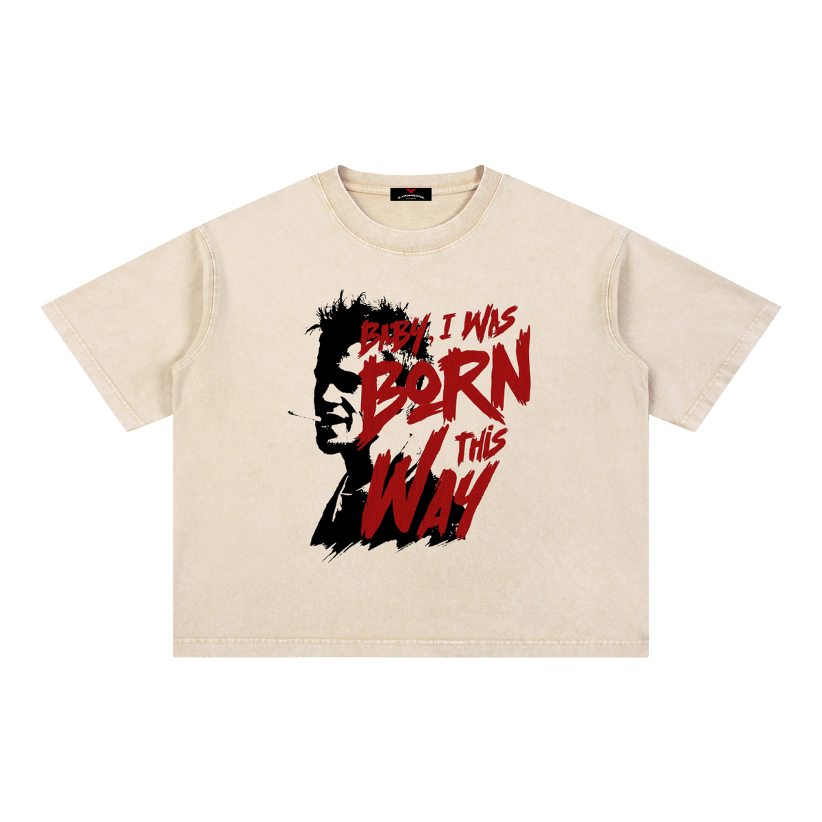 Fight Club  | Vintage Mineral Wash Boxy T-Shirt | ILYRIANEDGE