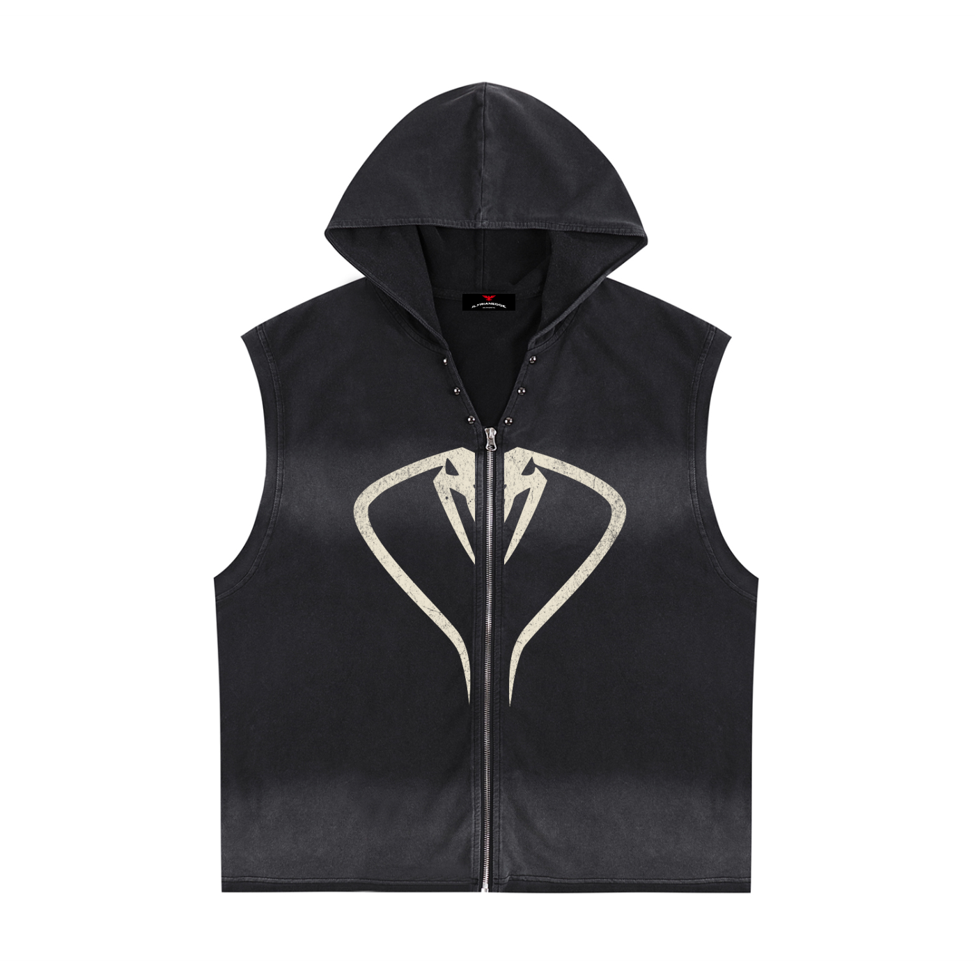 Apex Serpent | Zip-Up Hooded Tank Top | ILYRIANEDGE