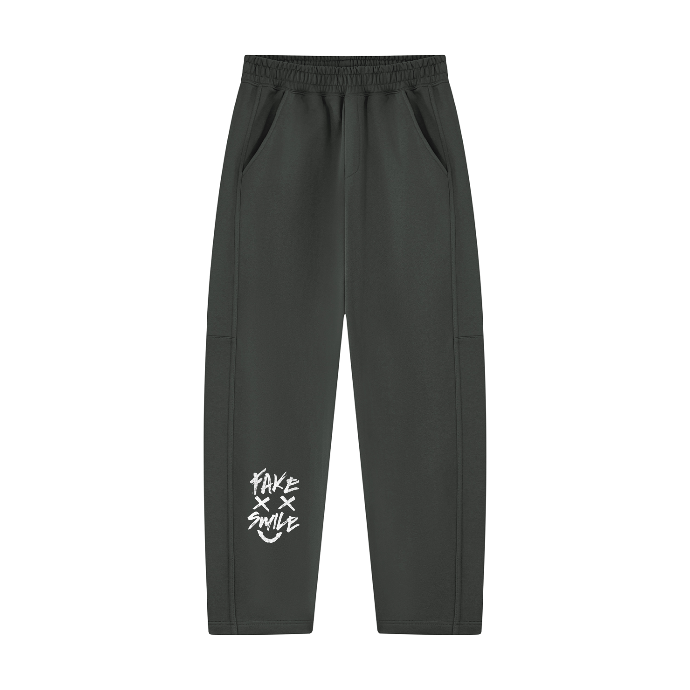 Fake Smile | Premium Tapered Sweatpants | ILYRIANEDGE
