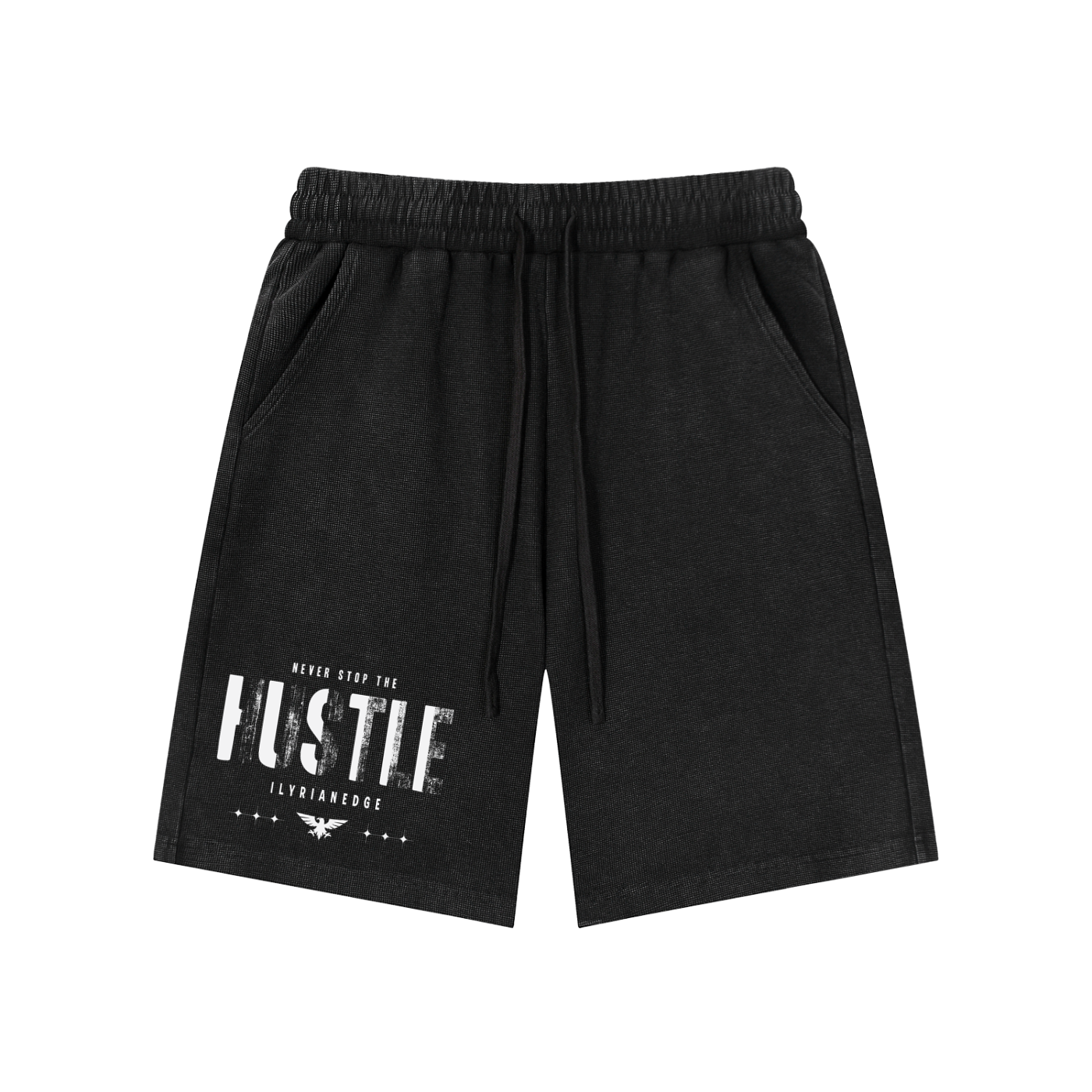 Hustle | Mineral Wash Waffle Knit Short | ILYRIANEDGE