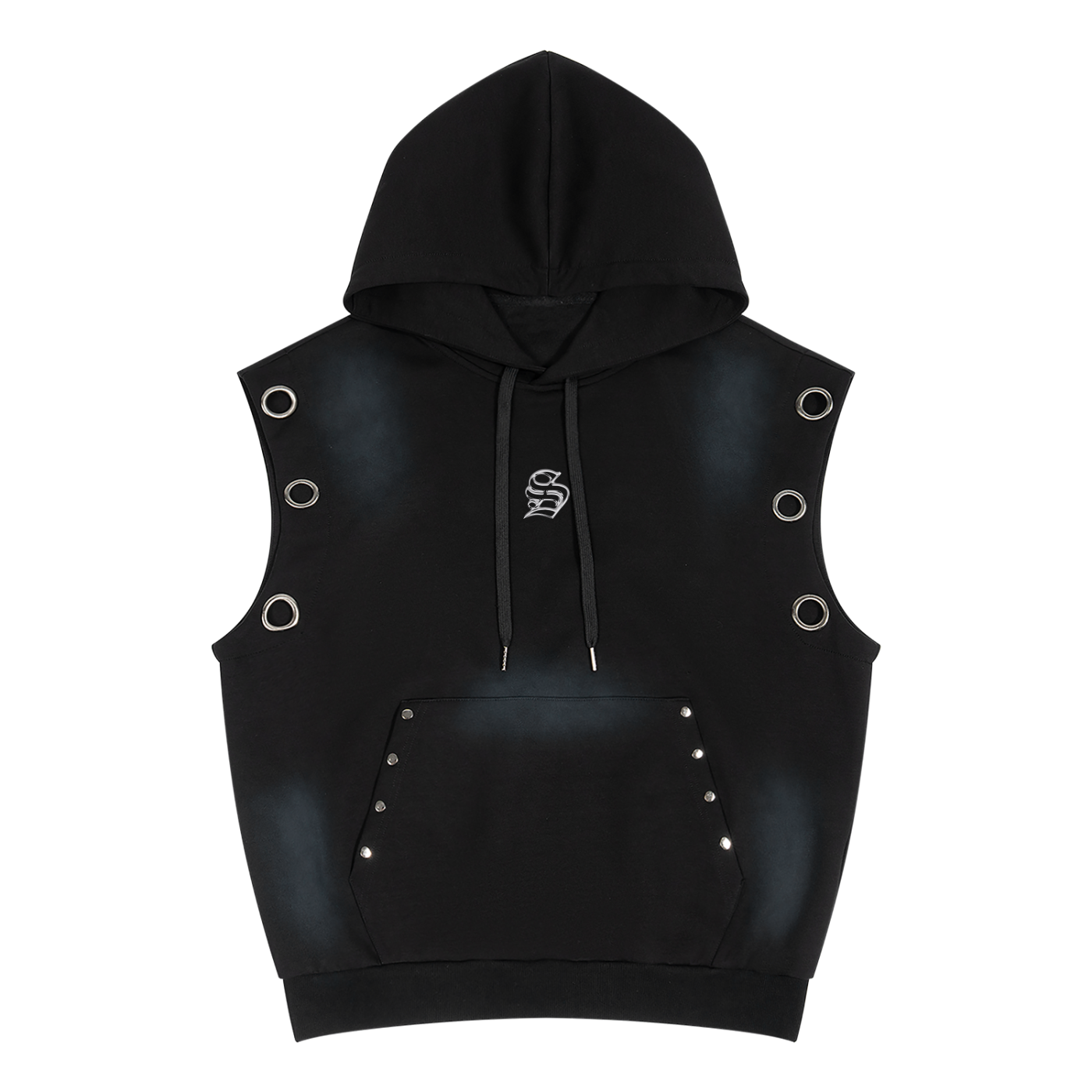 Savage - Unisex Vintage Wash Sun Fade Sleeveless Hoodie