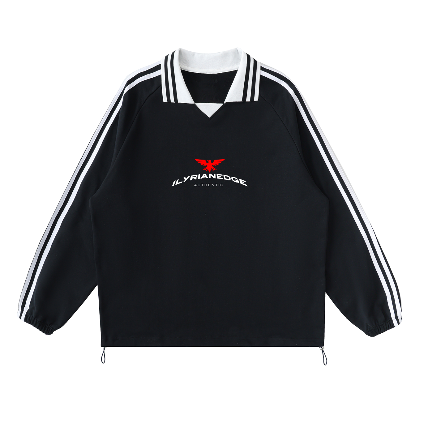 Ilyrianedge | Lapel Collar Sweatshirt | ILYRIANEDGE