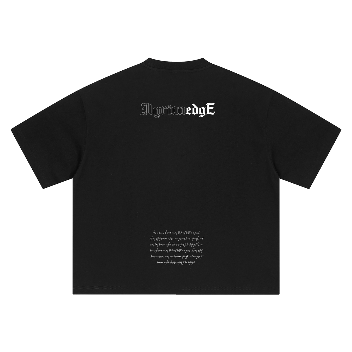 Scream | 400GSM Boxy Oversized T-Shirt | ILYRIANEDGE