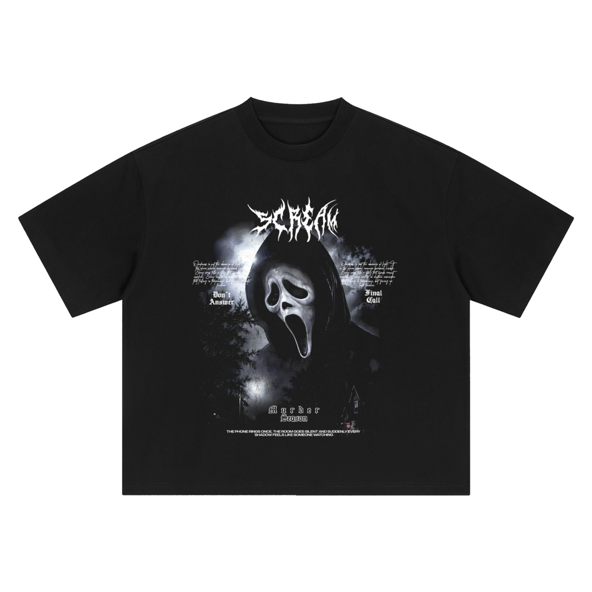 Scream | 400GSM Boxy Oversized T-Shirt | ILYRIANEDGE