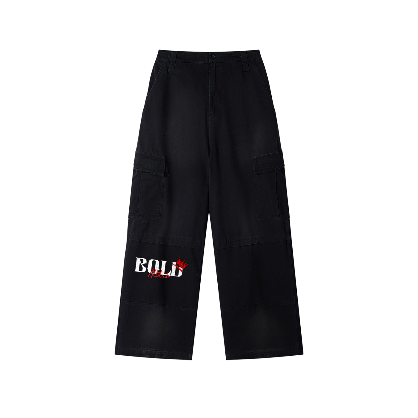 Bold Attitude| Washed Fleece Cargo Pants | ILYRIANEDGE