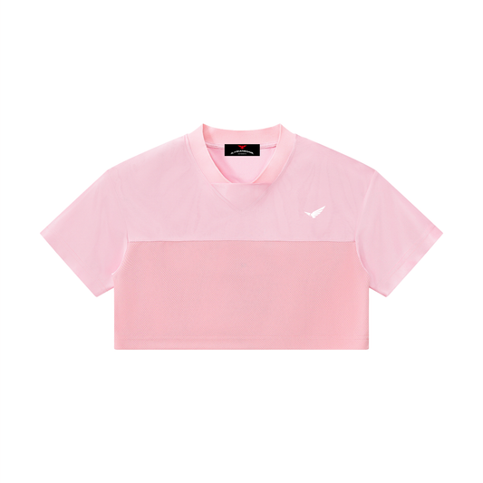 Gorgeous | Cropped V-Neck Jersey | ILYRIANEDGE
