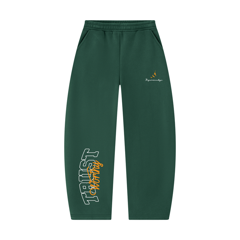 Trust Worthy | Premium Barrel Leg Sweatpants | ILYRIANEDGE