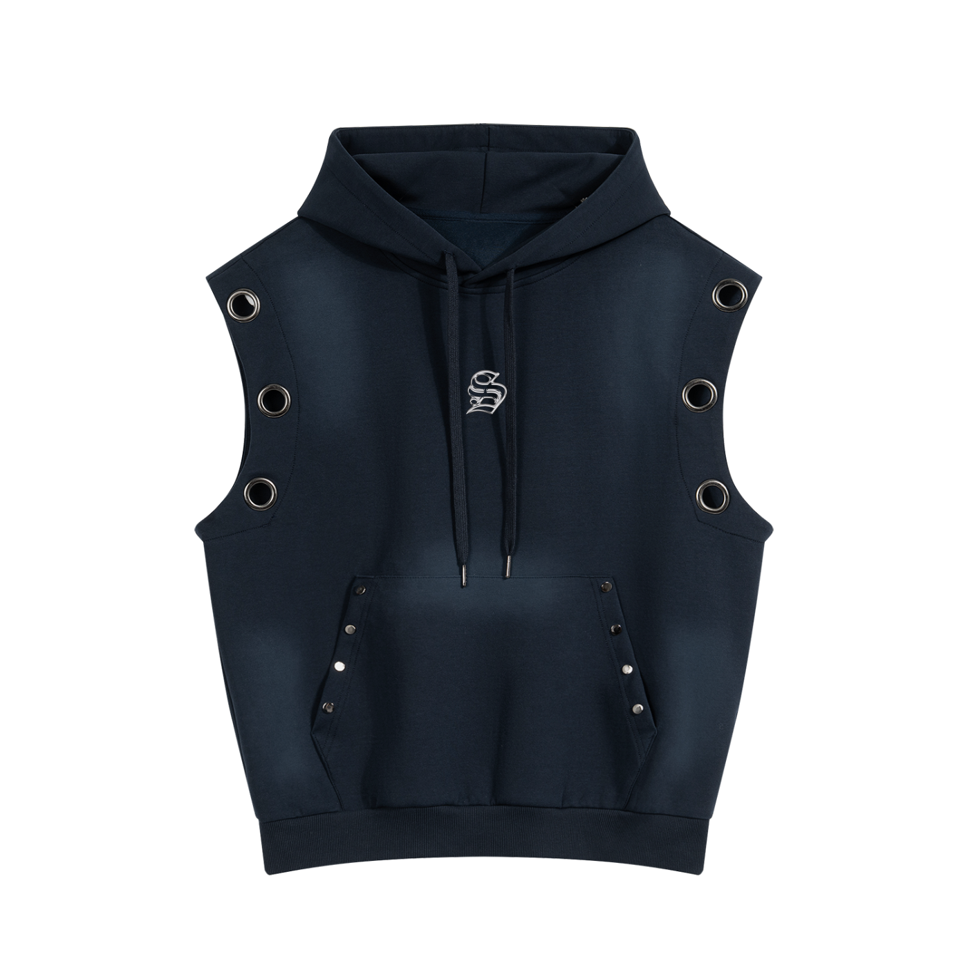 Savage - Unisex Vintage Wash Sun Fade Sleeveless Hoodie
