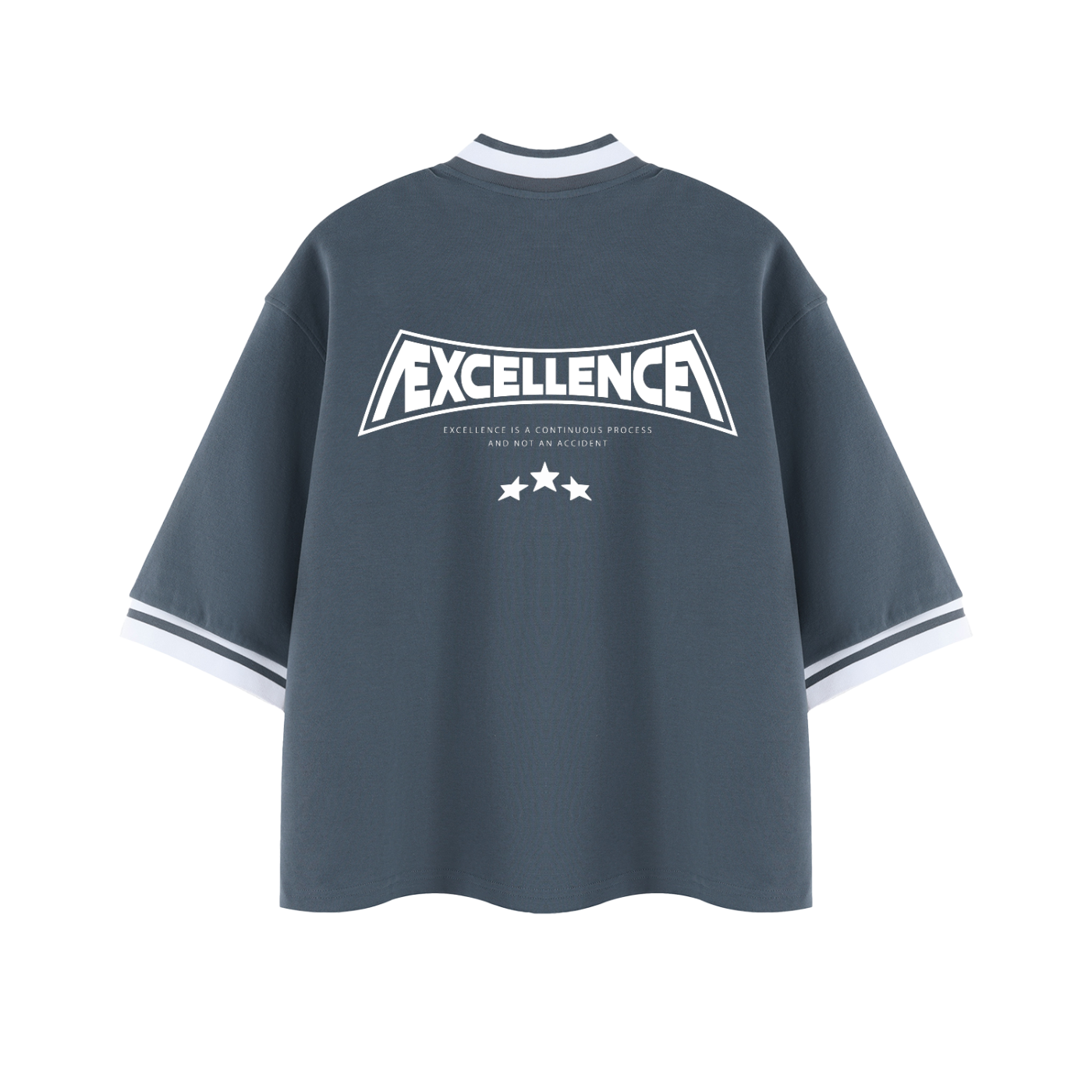 Ecellence | Premium Button-Up Oversized Heavyweight Jersey | ILYRIANEDGE