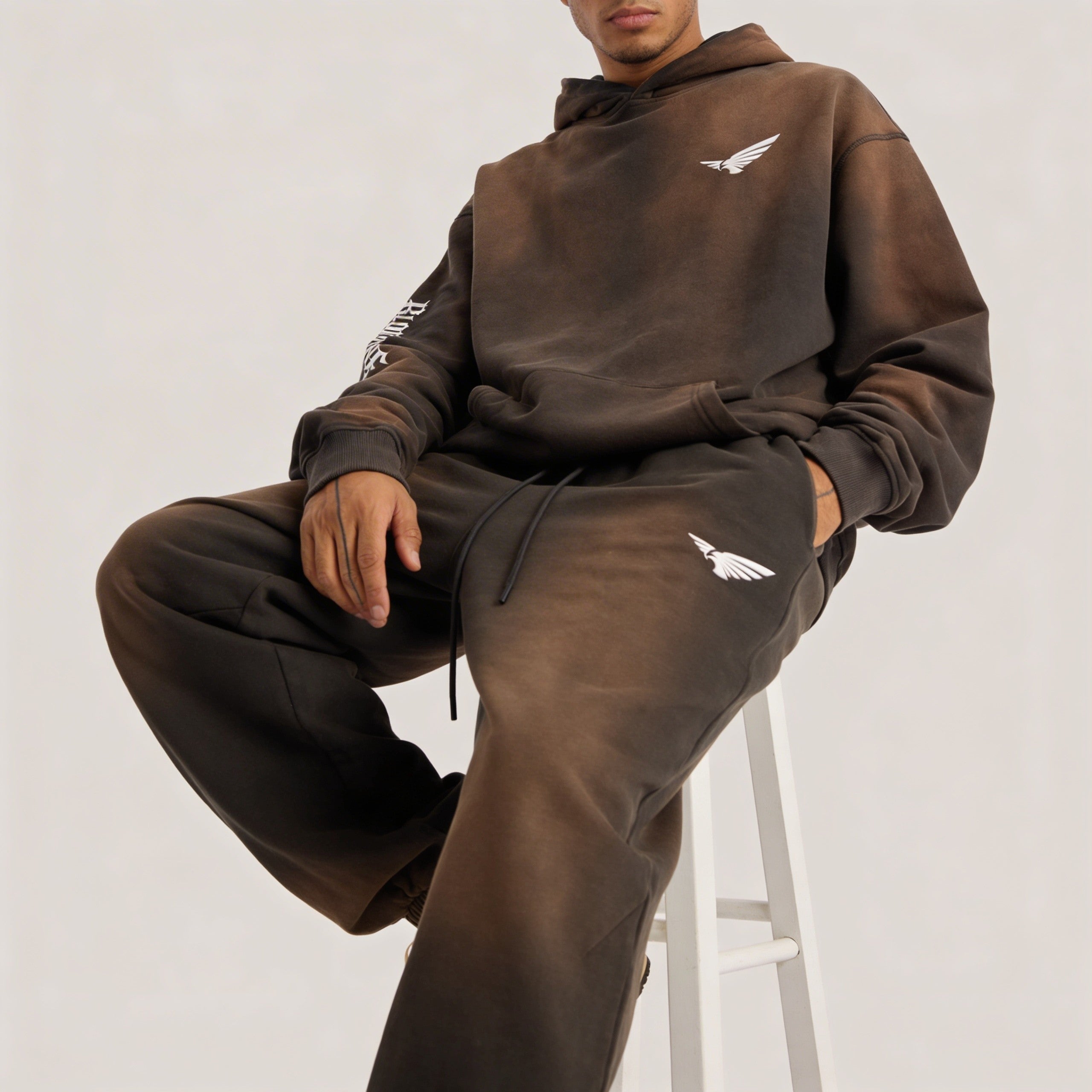 Bloodline 2.0 - 400GSM Unisex Super Heavyweight Sun Faded Hoodie