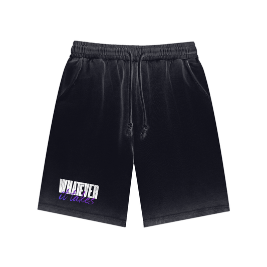 What Ever | Reverse Dyed Sweatshorts | ILYRIANEDGE