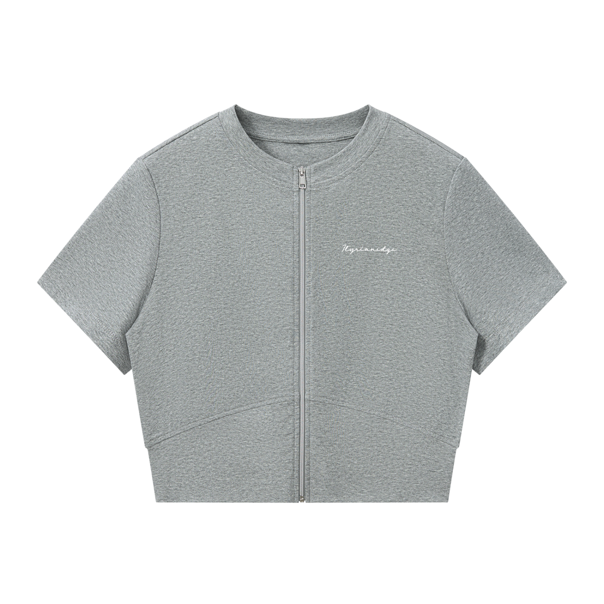 Primitive Instinct | Full Zip Crop T-Shirt | ILYRIANEDGE