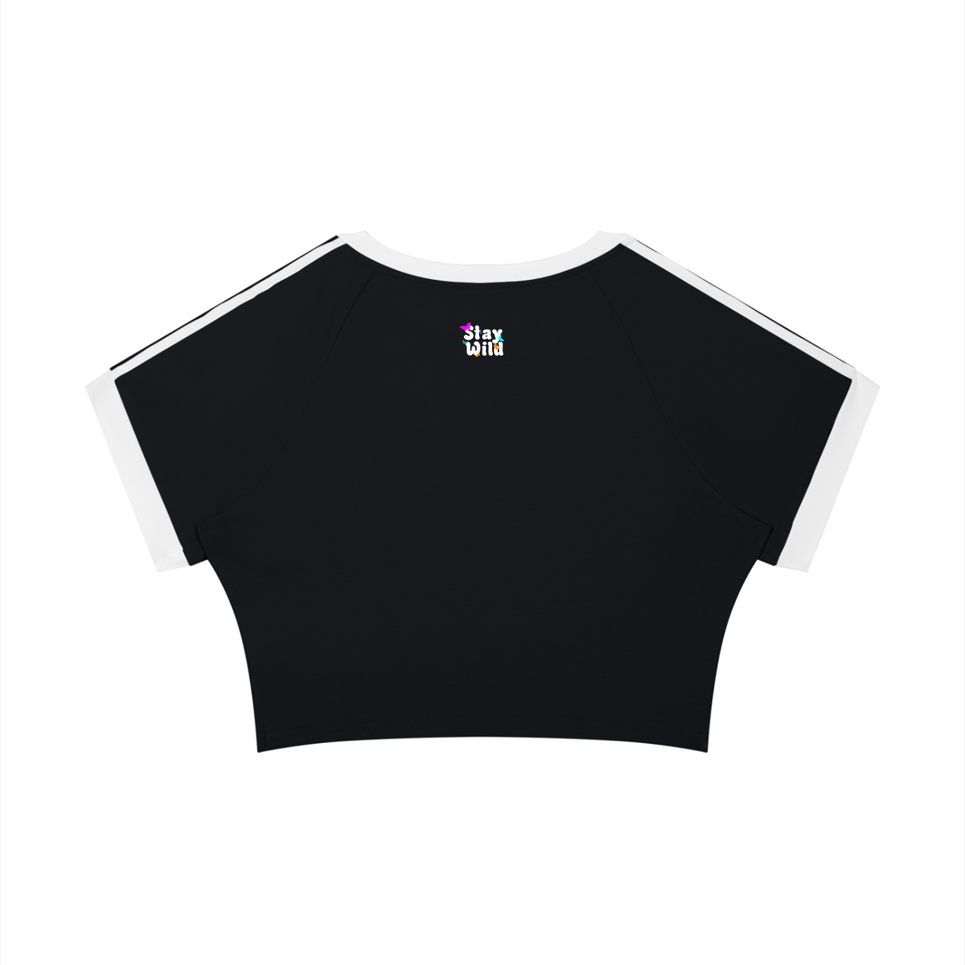 Stay Wild | Sporty Streetwear Crop Tee | ILYRIANEDGE