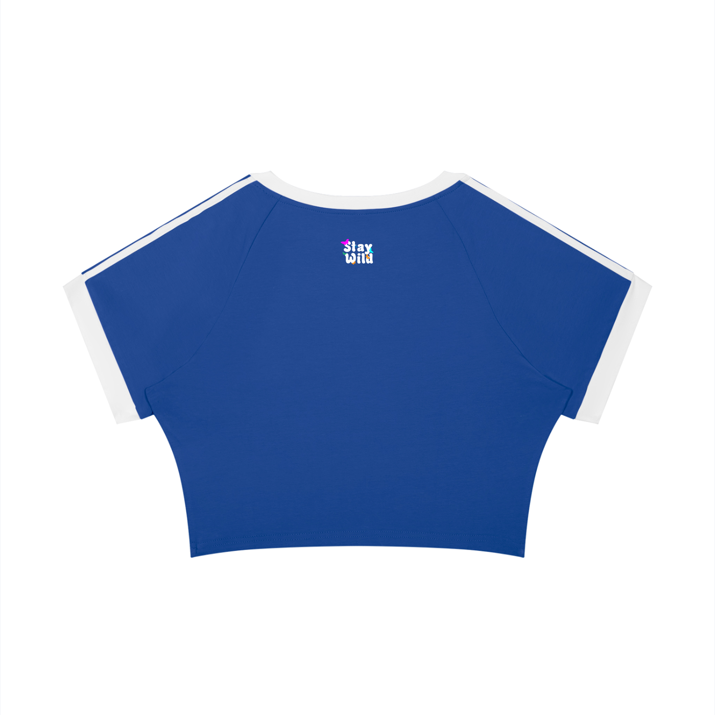 Stay Wild | Sporty Streetwear Crop Tee | ILYRIANEDGE