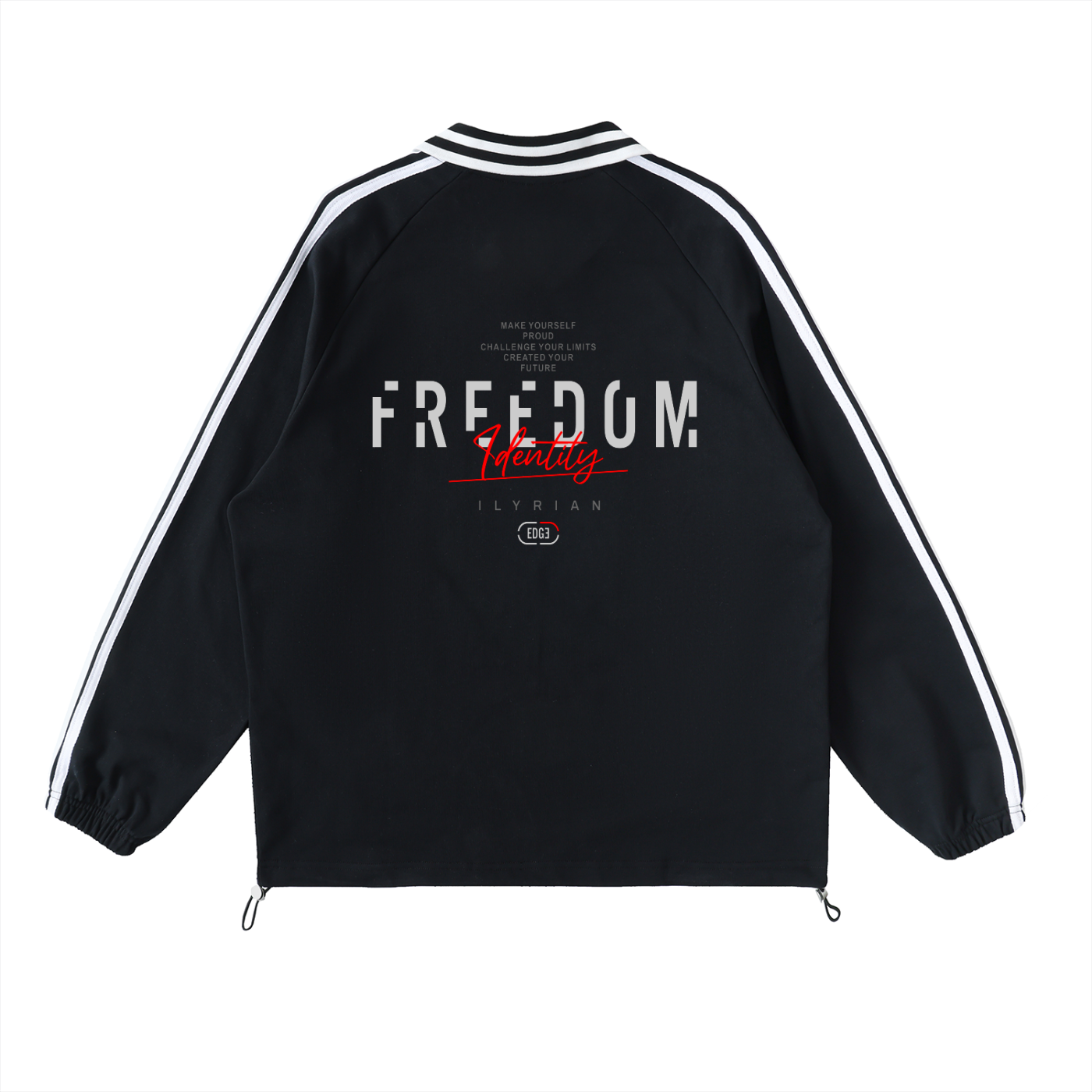 Ilyrianedge | Lapel Collar Sweatshirt | ILYRIANEDGE