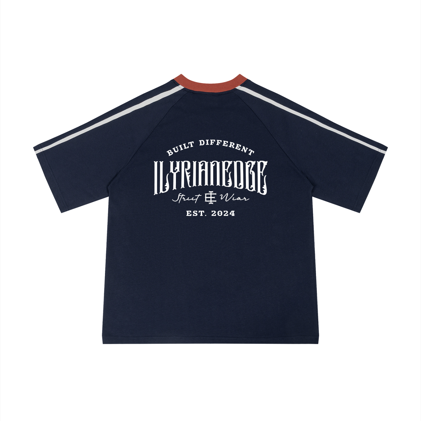 Legacy League V-Neck T-Shirt | Color Block Streetwear Tee | ILYRIANEDGE