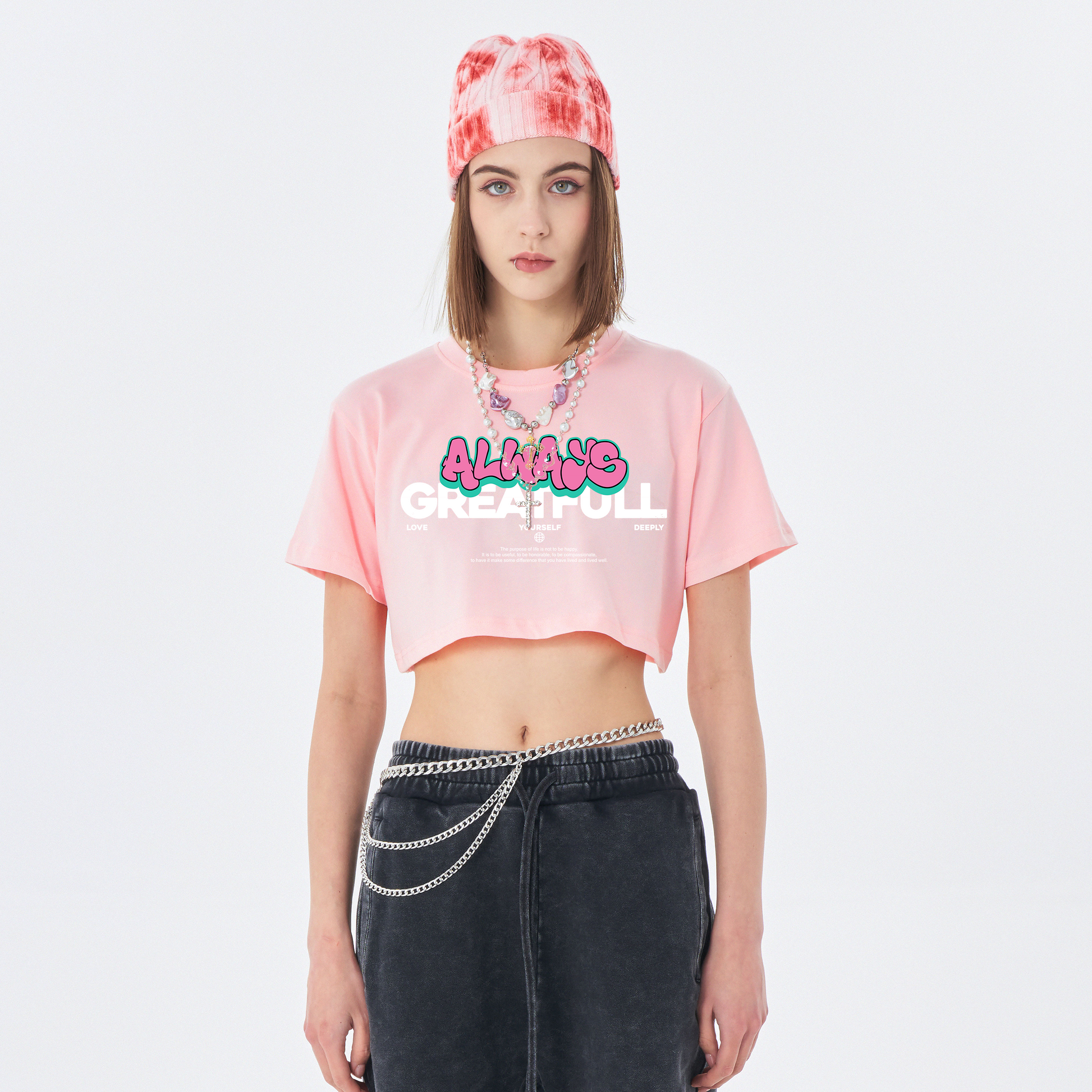 Greatfull | Women's Crop Top T-Shirt | ILYRIANEDGE