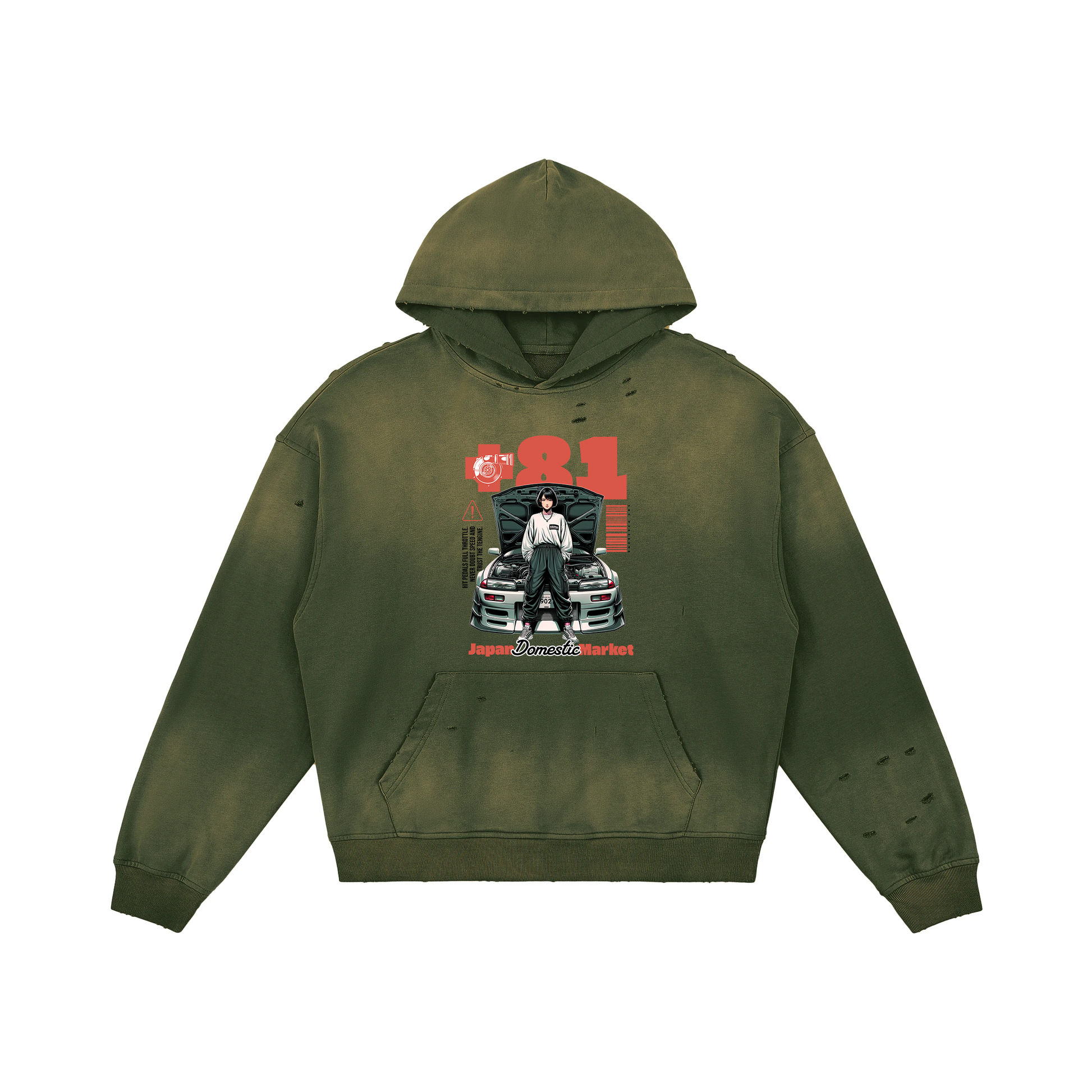 Anime +81 Hoodie | Streetwear Hoodie | ILYRIANEDGE