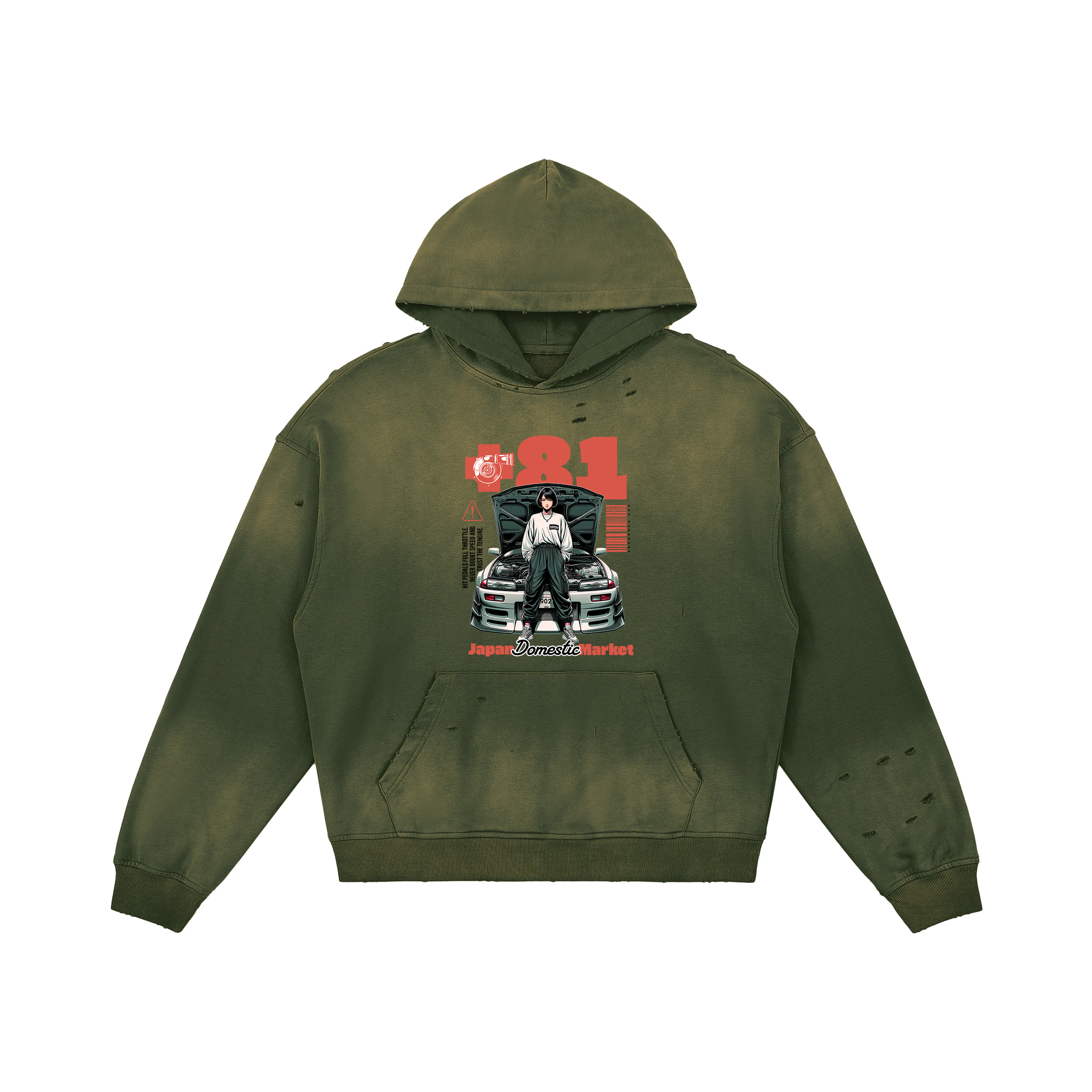 Anime +81 Hoodie | Streetwear Hoodie | ILYRIANEDGE