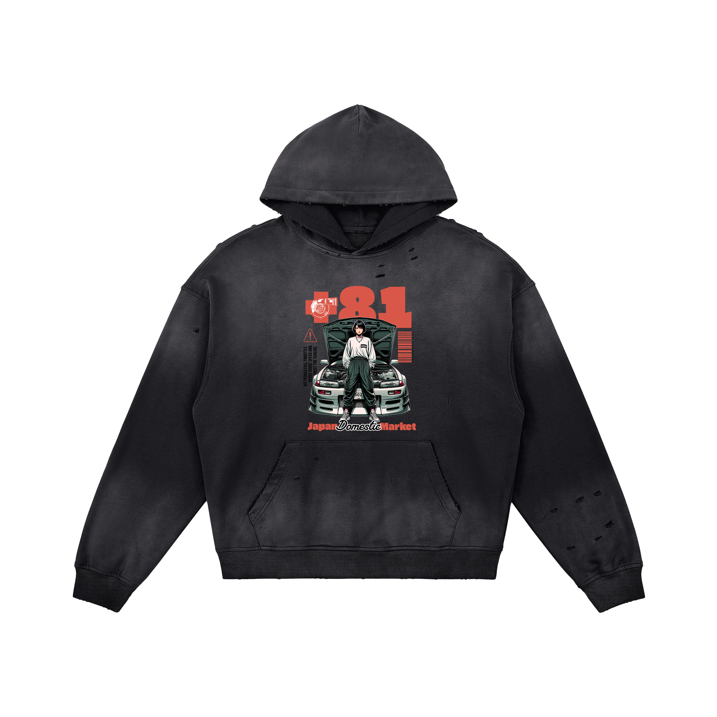 Anime +81 Hoodie | Streetwear Hoodie | ILYRIANEDGE